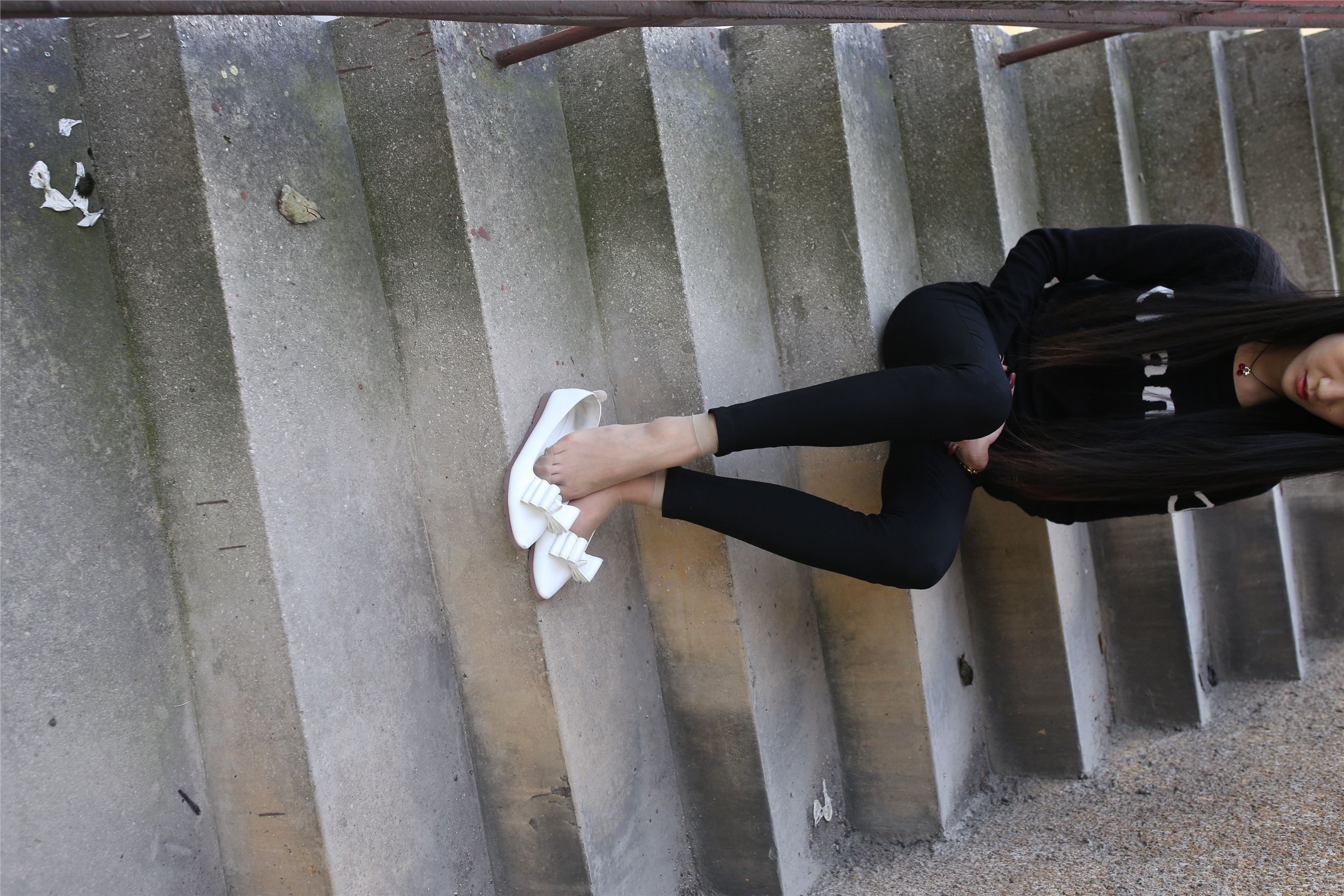 大西瓜套图 S010 黑长裤268p1