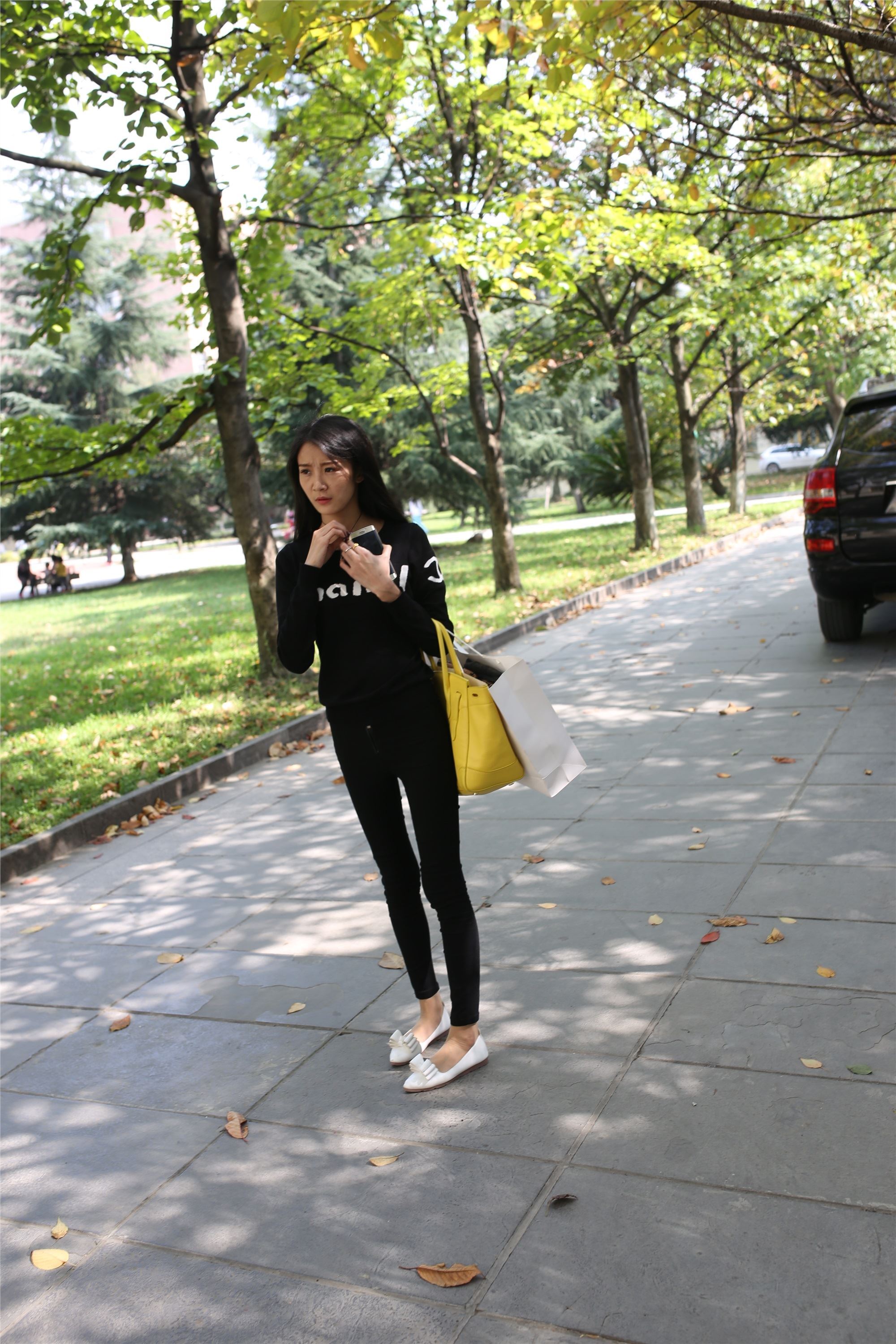 大西瓜套图 S010 黑长裤268p1