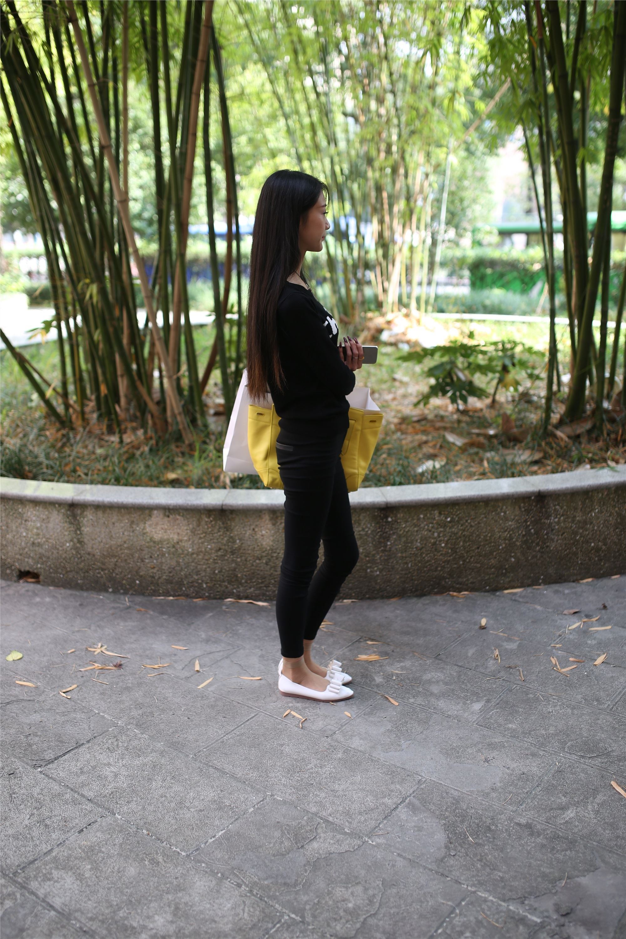 大西瓜套图 S010 黑长裤268p1