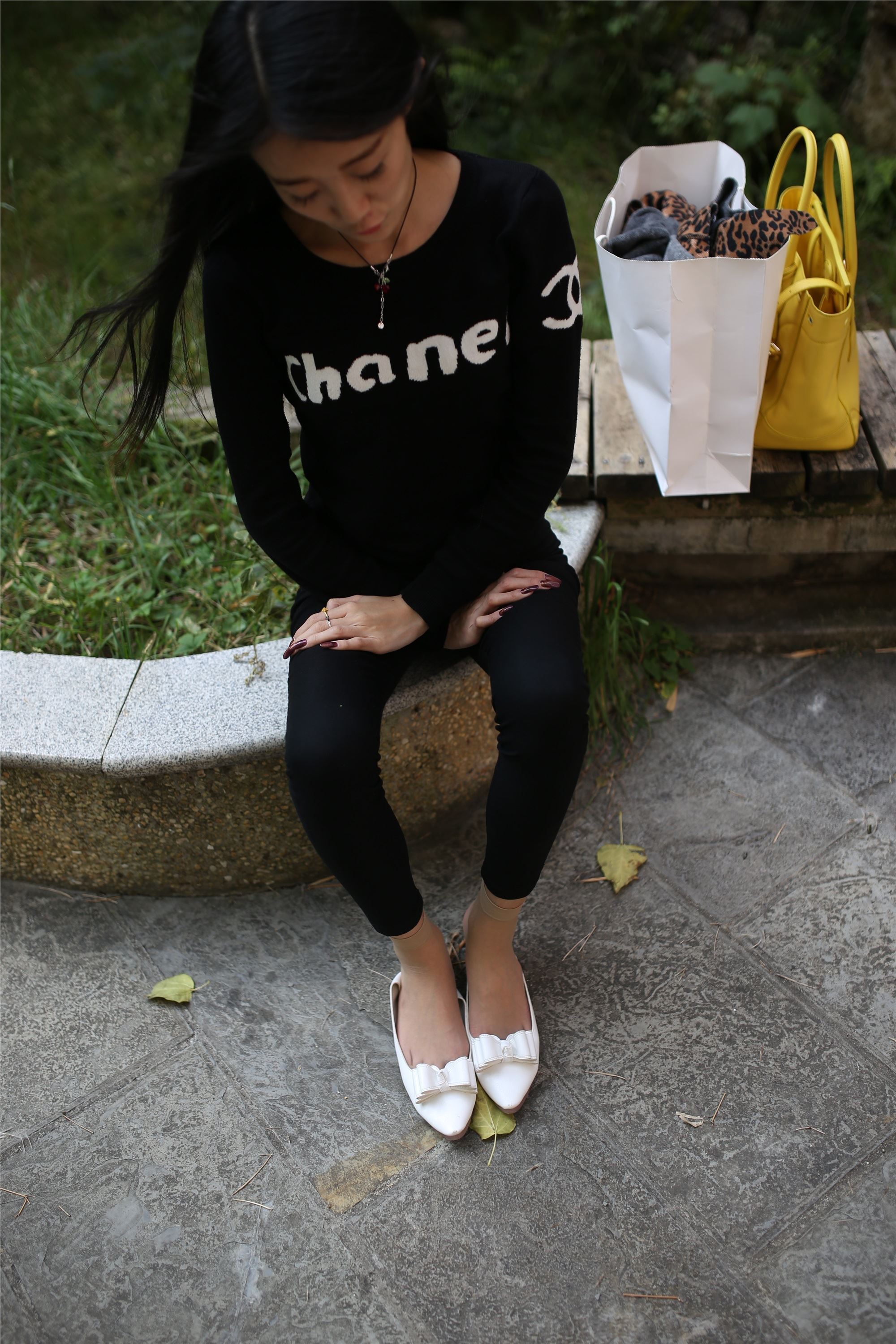 大西瓜套图 S010 黑长裤268p1