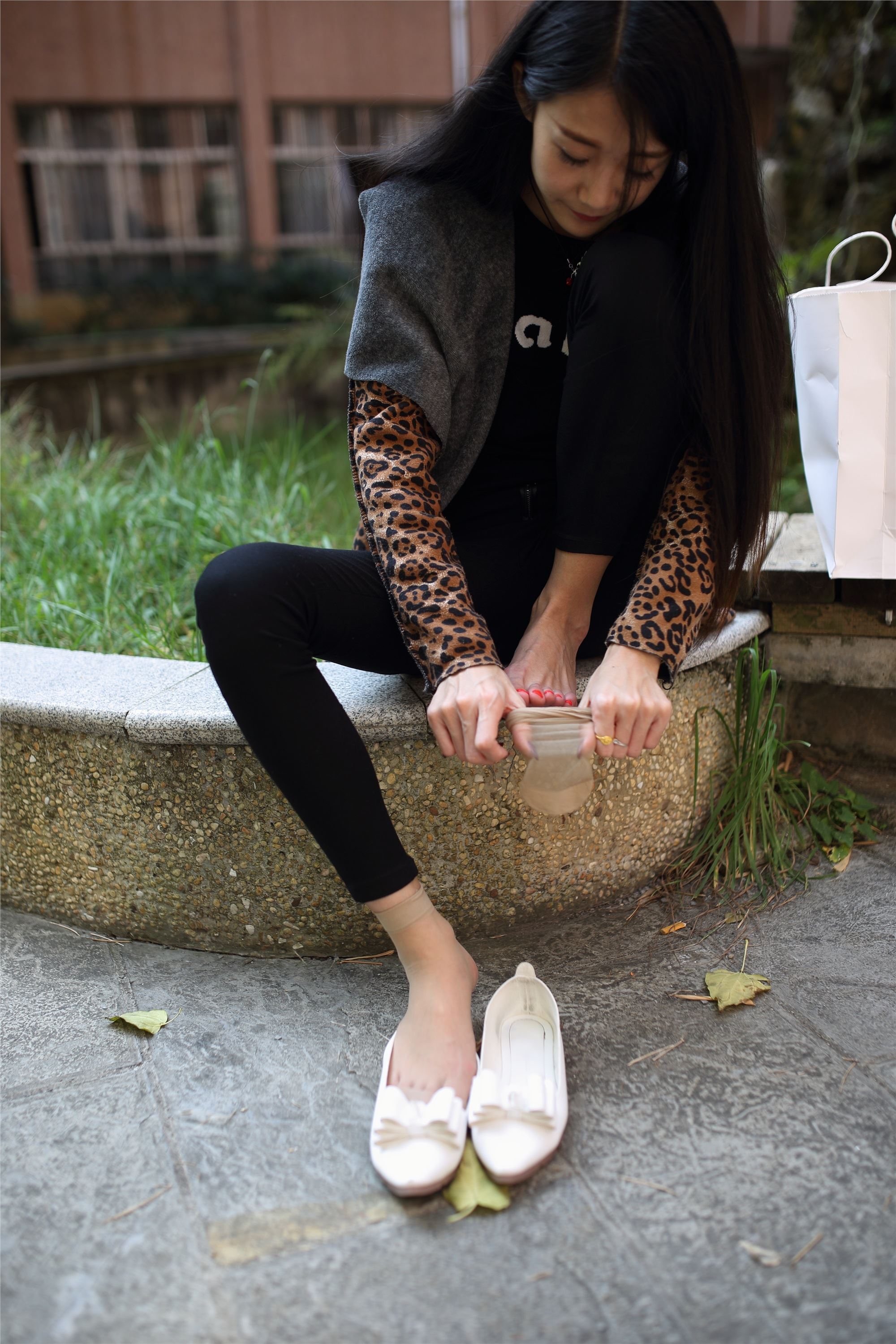 大西瓜套图 S010 黑长裤268p1