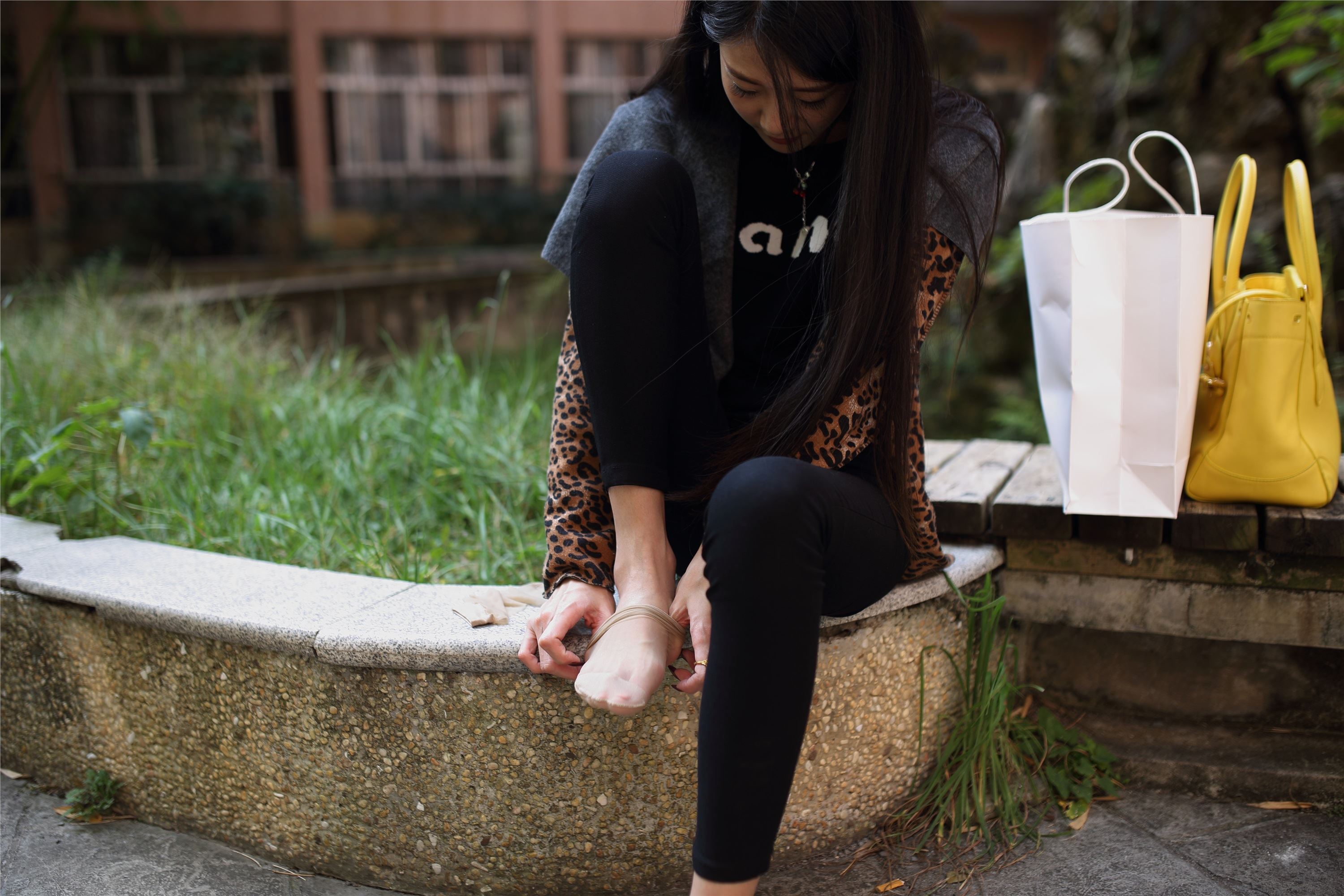 大西瓜套图 S010 黑长裤268p1