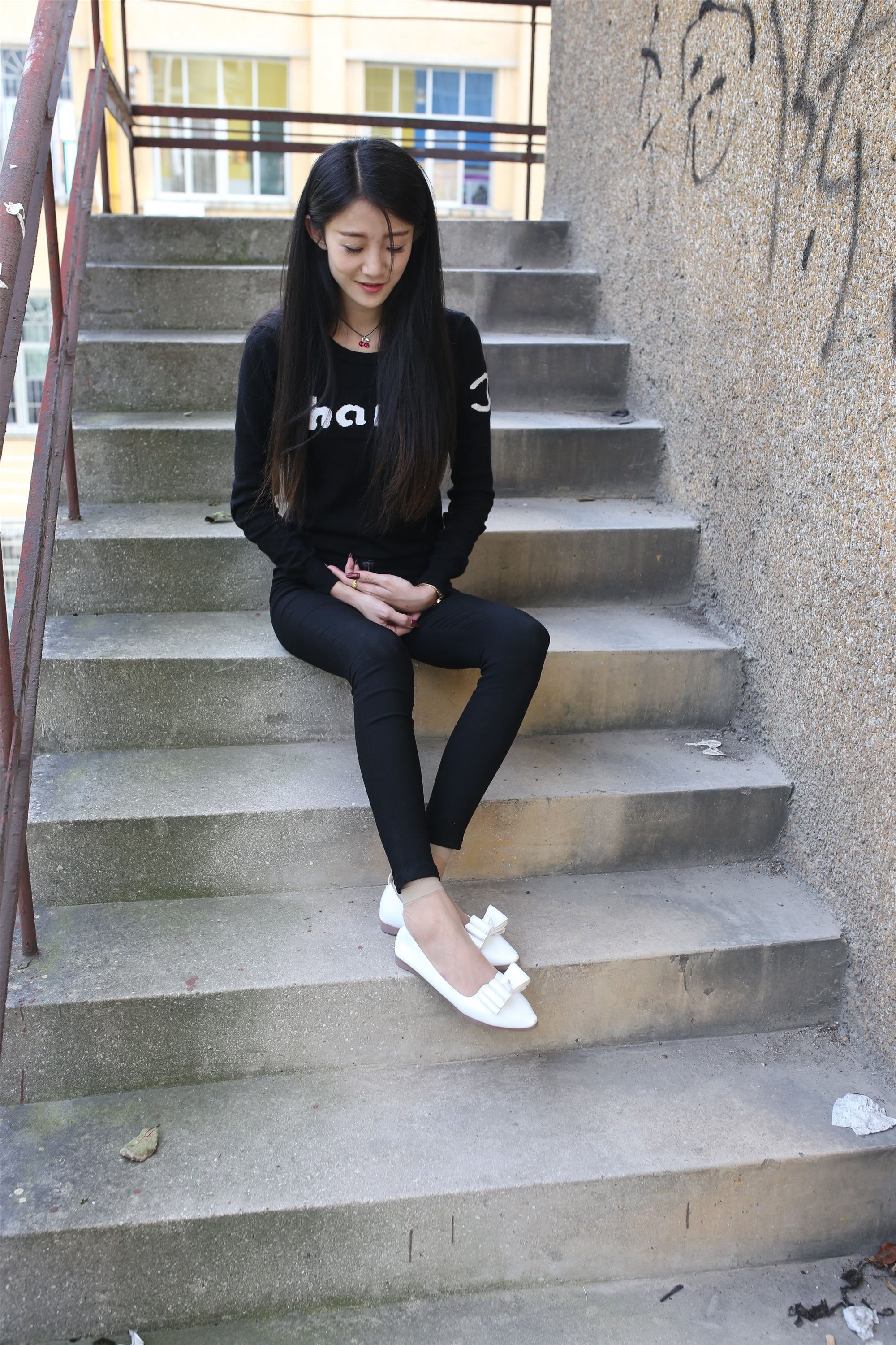 大西瓜套图 S010 黑长裤268p2