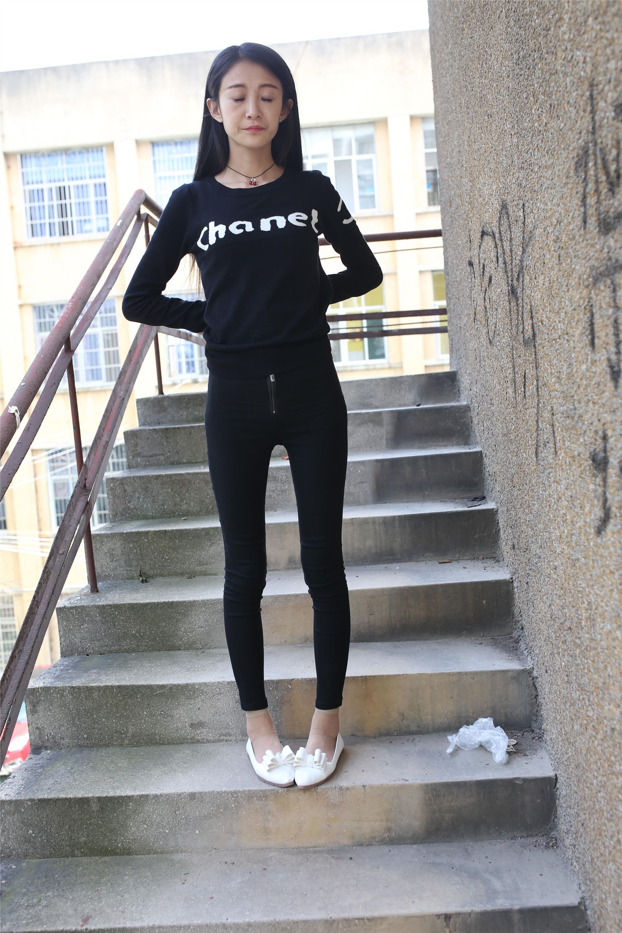 大西瓜套图 S010 黑长裤268p2