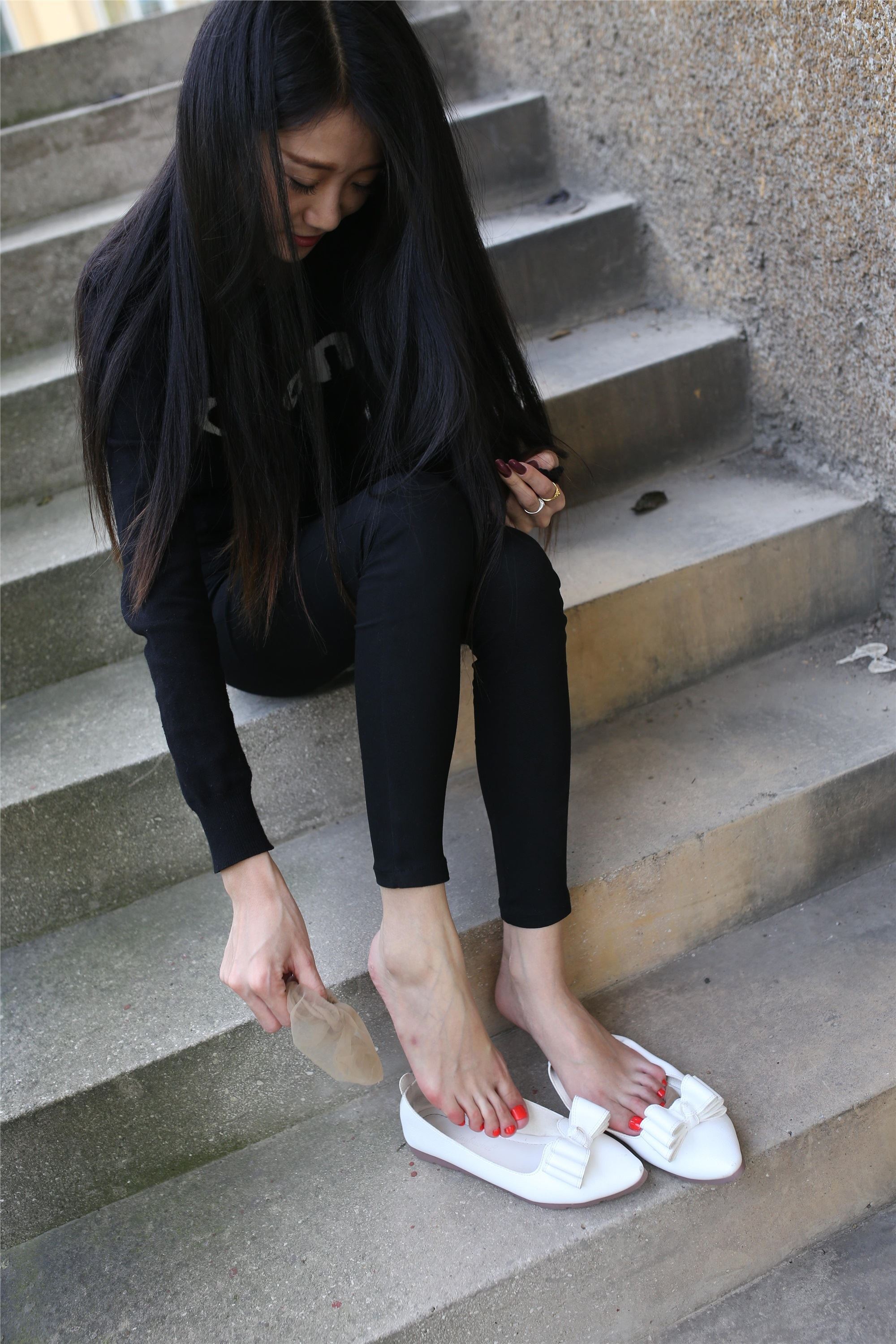 大西瓜套图 S010 黑长裤268p2