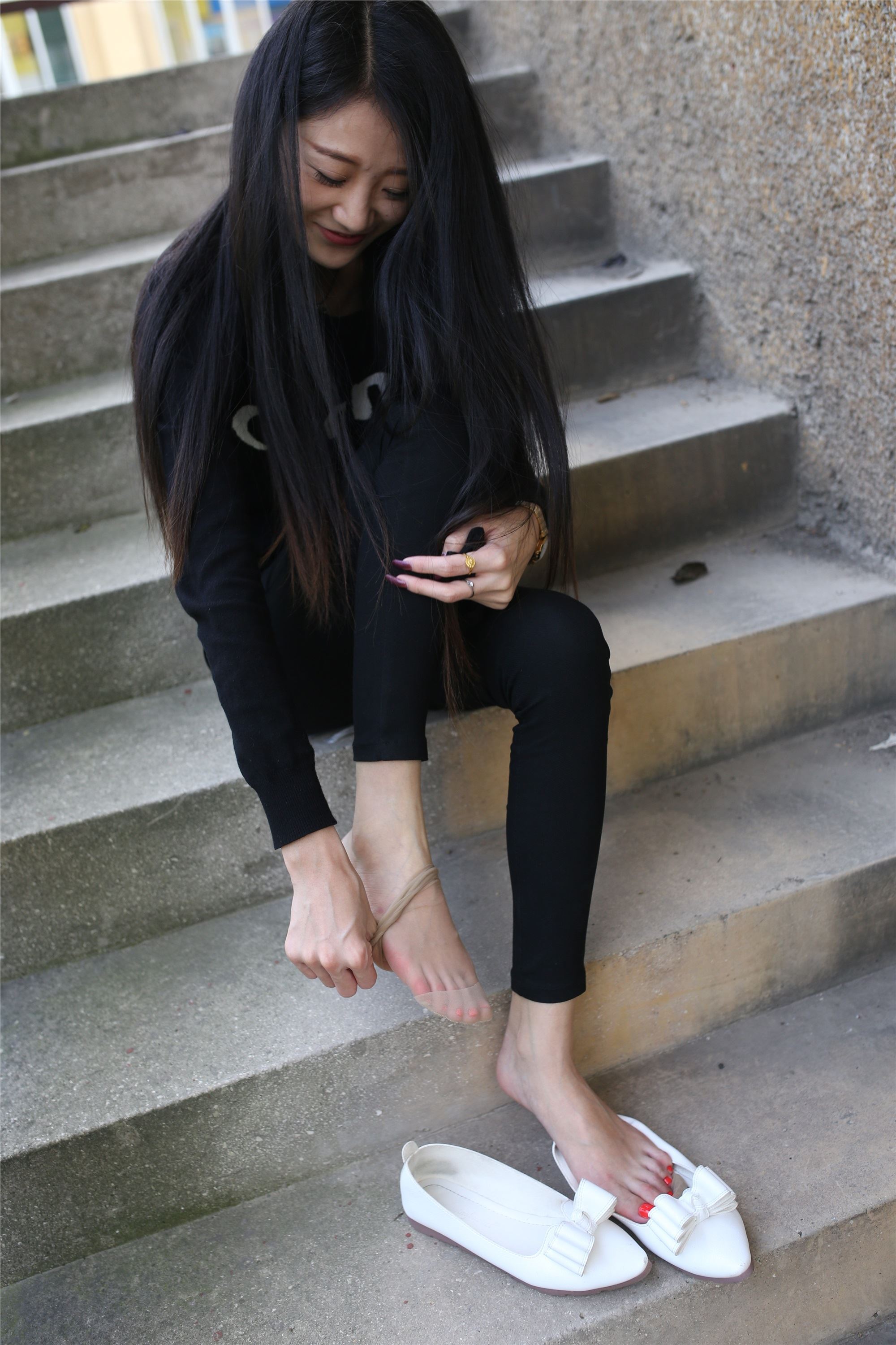 大西瓜套图 S010 黑长裤268p2