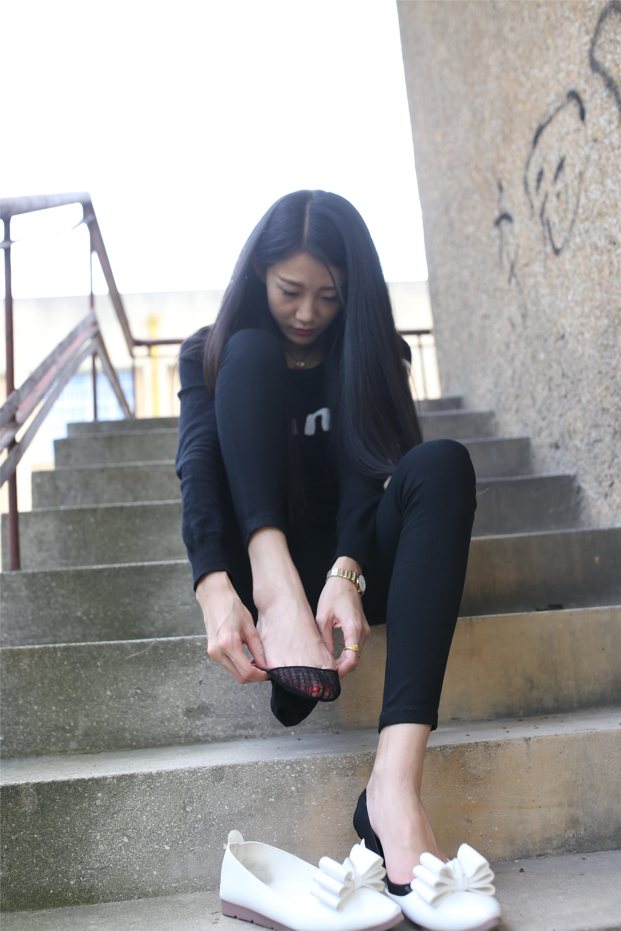 大西瓜套图 S010 黑长裤268p2