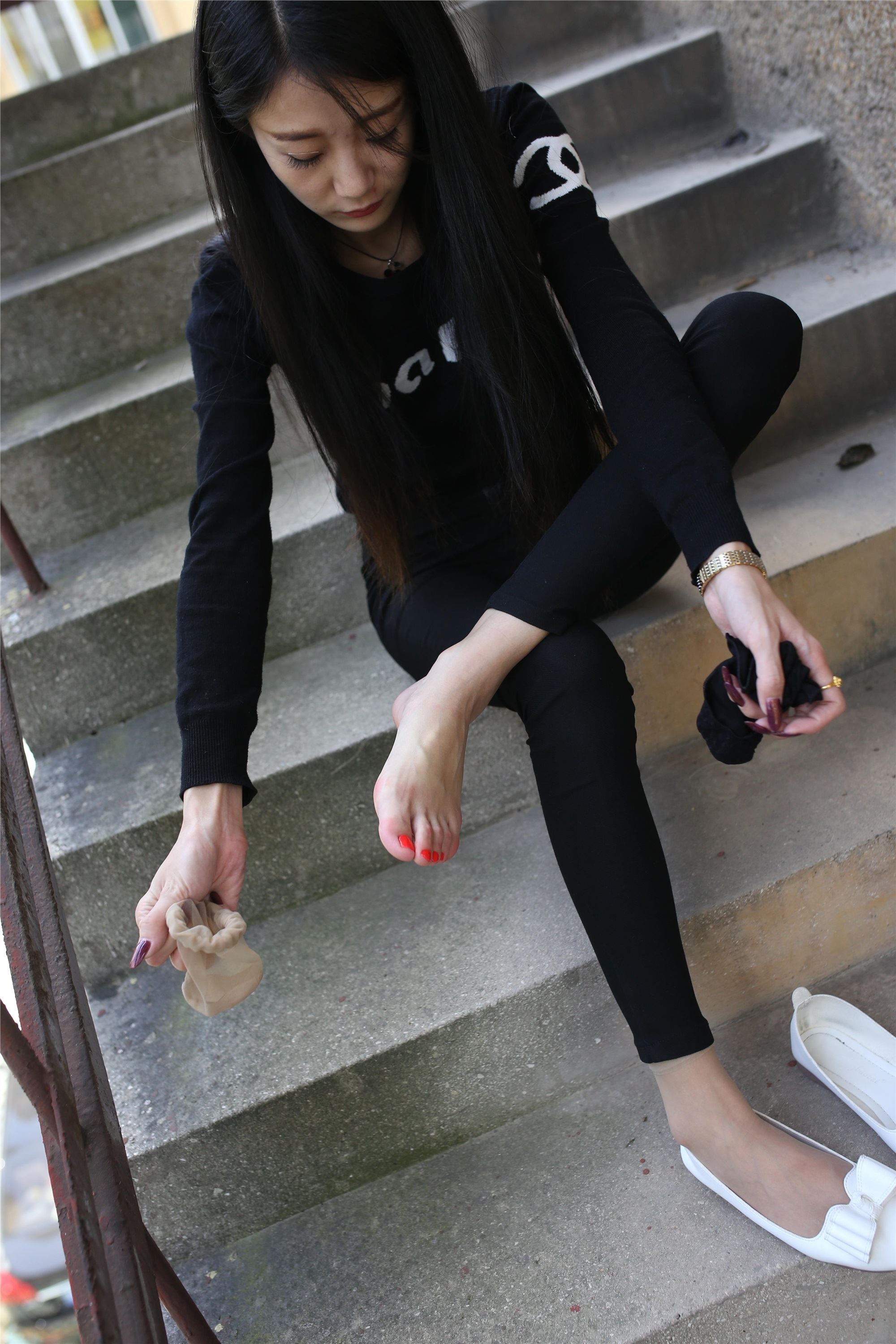 大西瓜套图 S010 黑长裤268p2