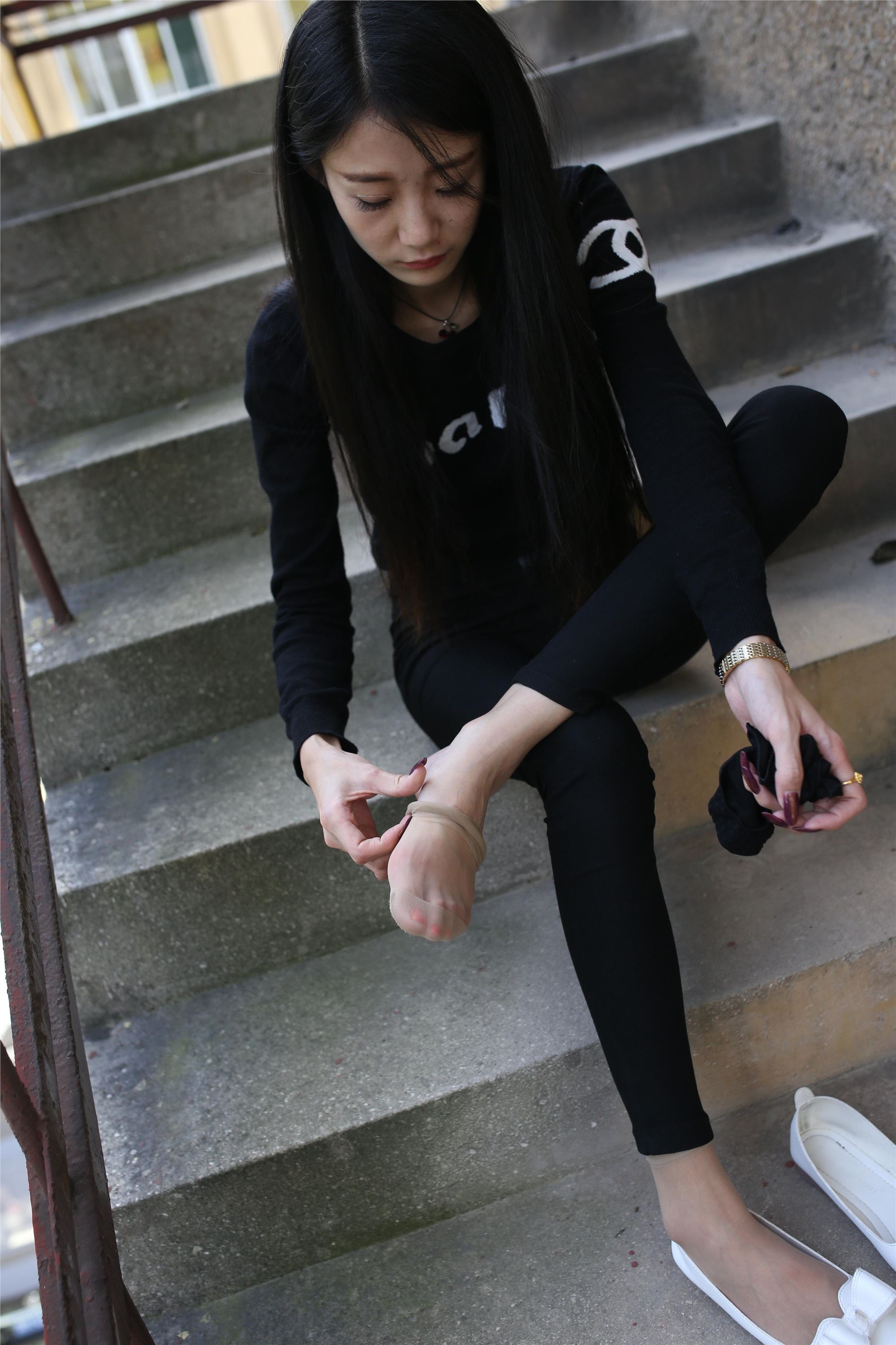 大西瓜套图 S010 黑长裤268p2