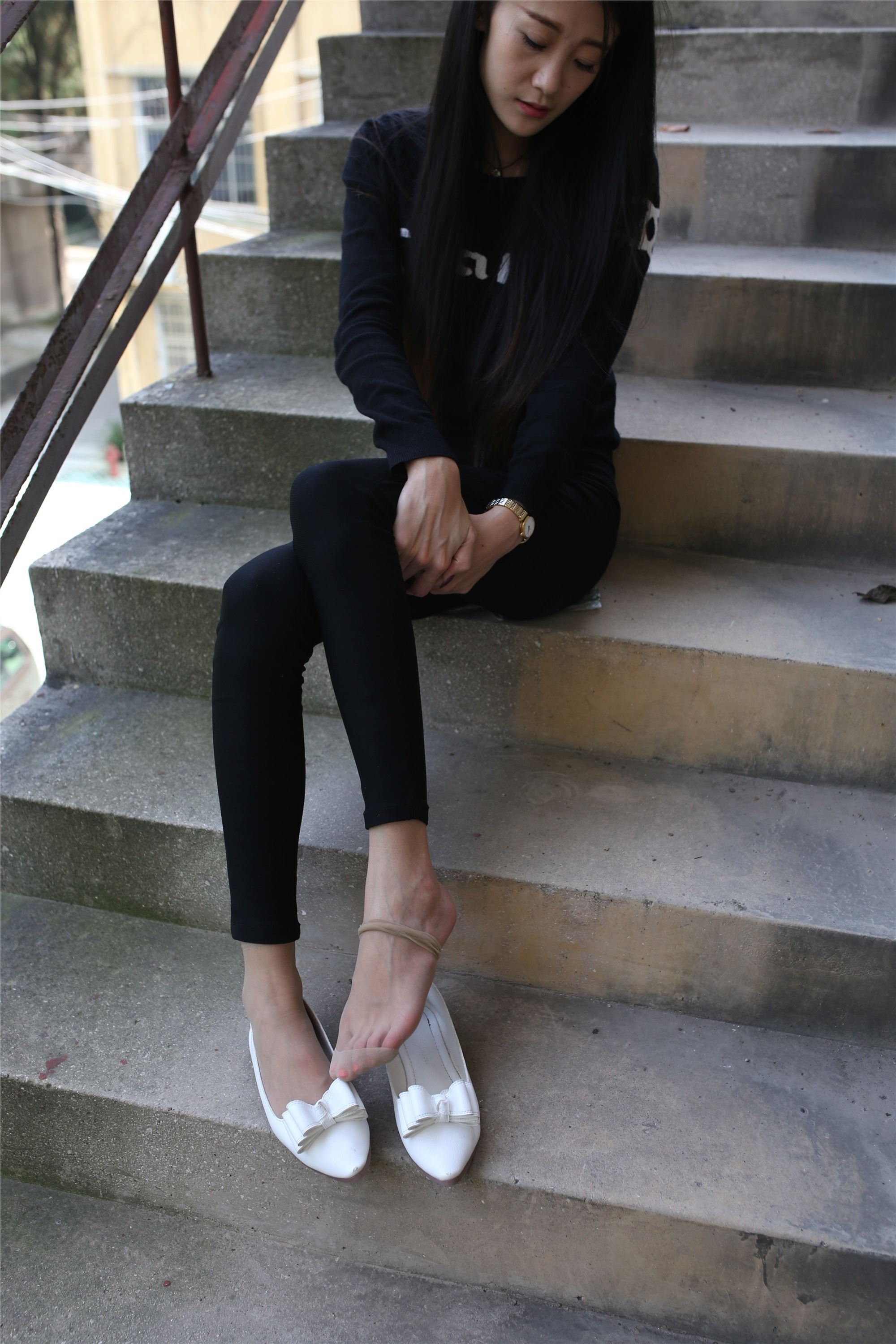 大西瓜套图 S010 黑长裤268p2