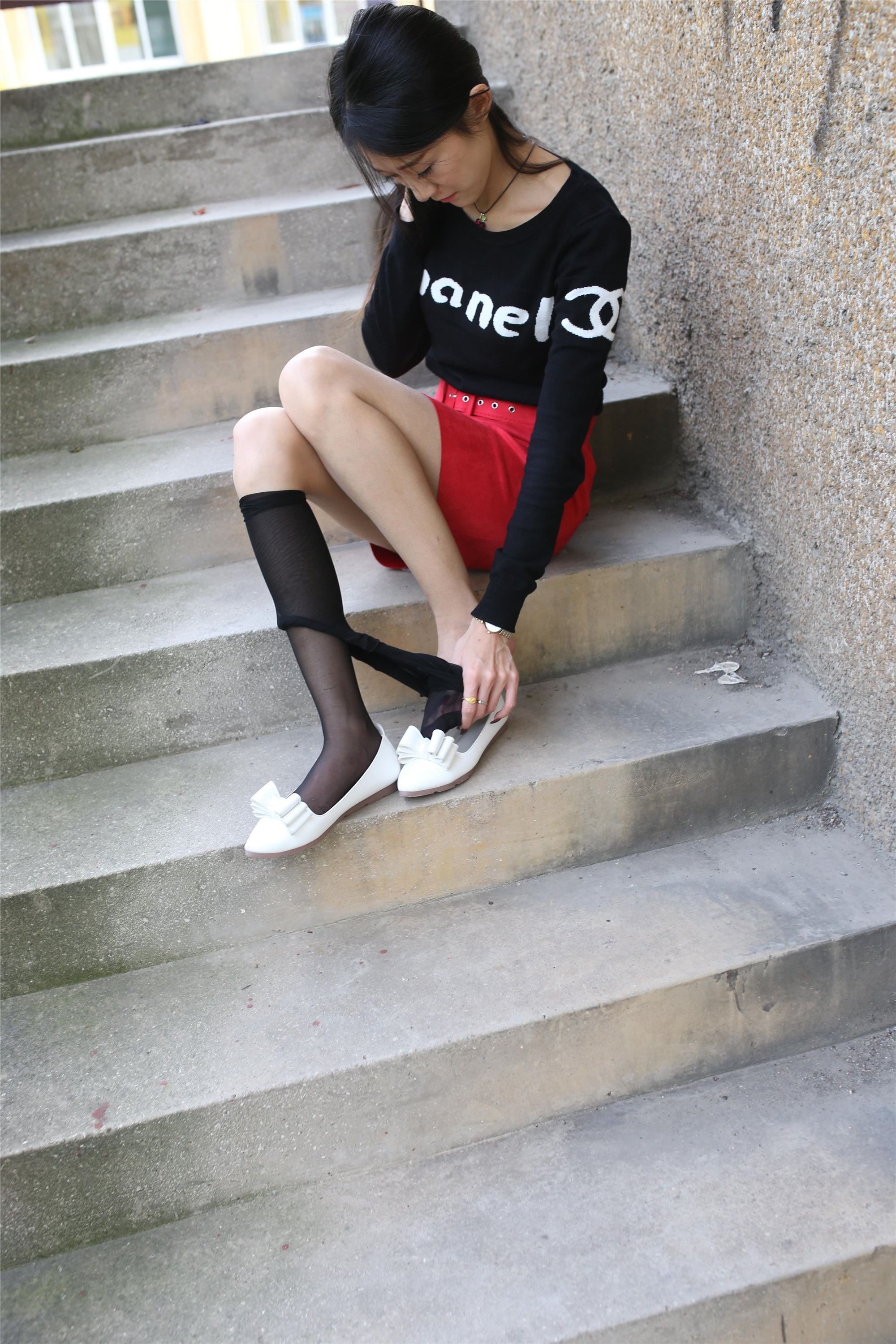 大西瓜套图 S011 黑丝 47p