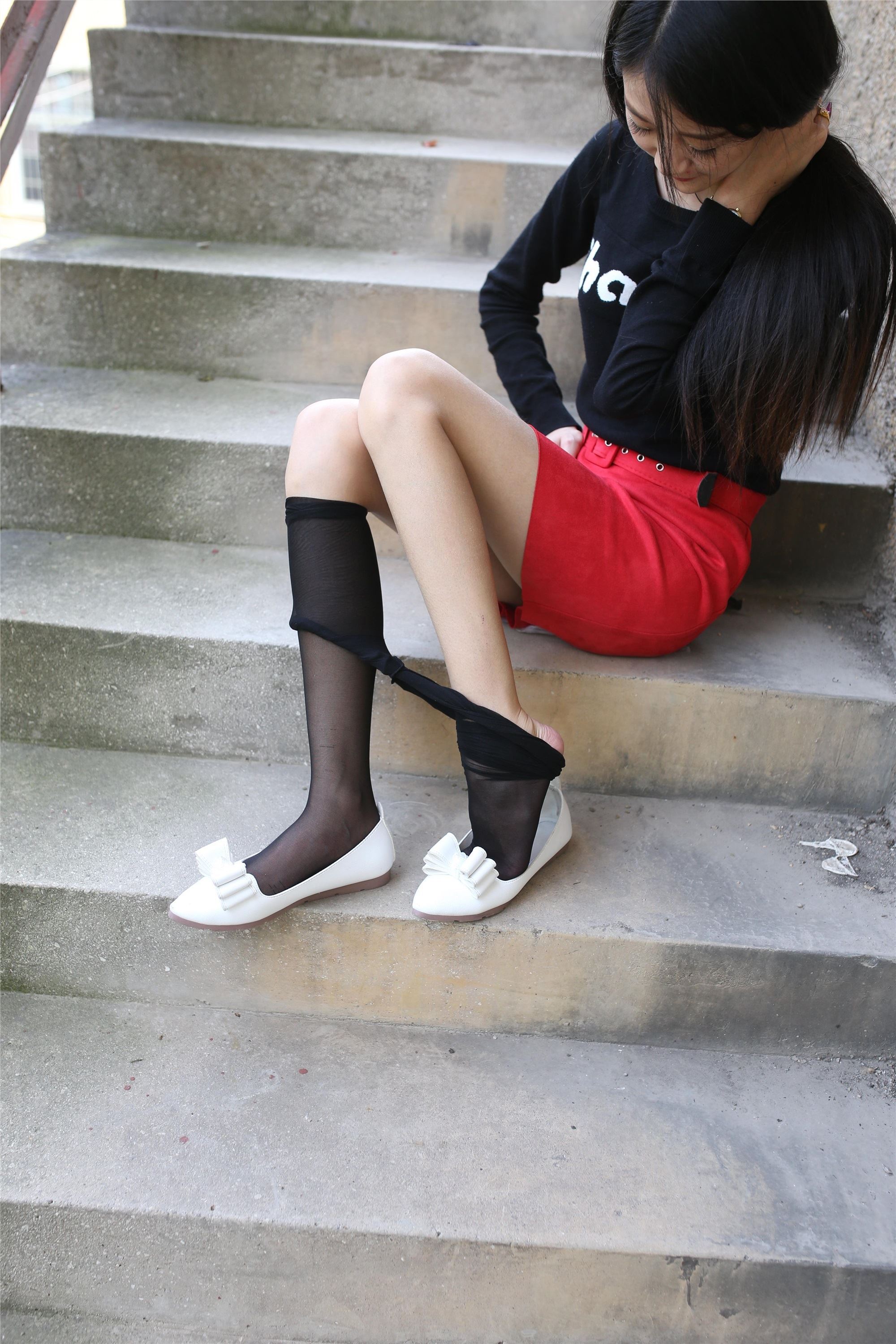 大西瓜套图 S011 黑丝 47p