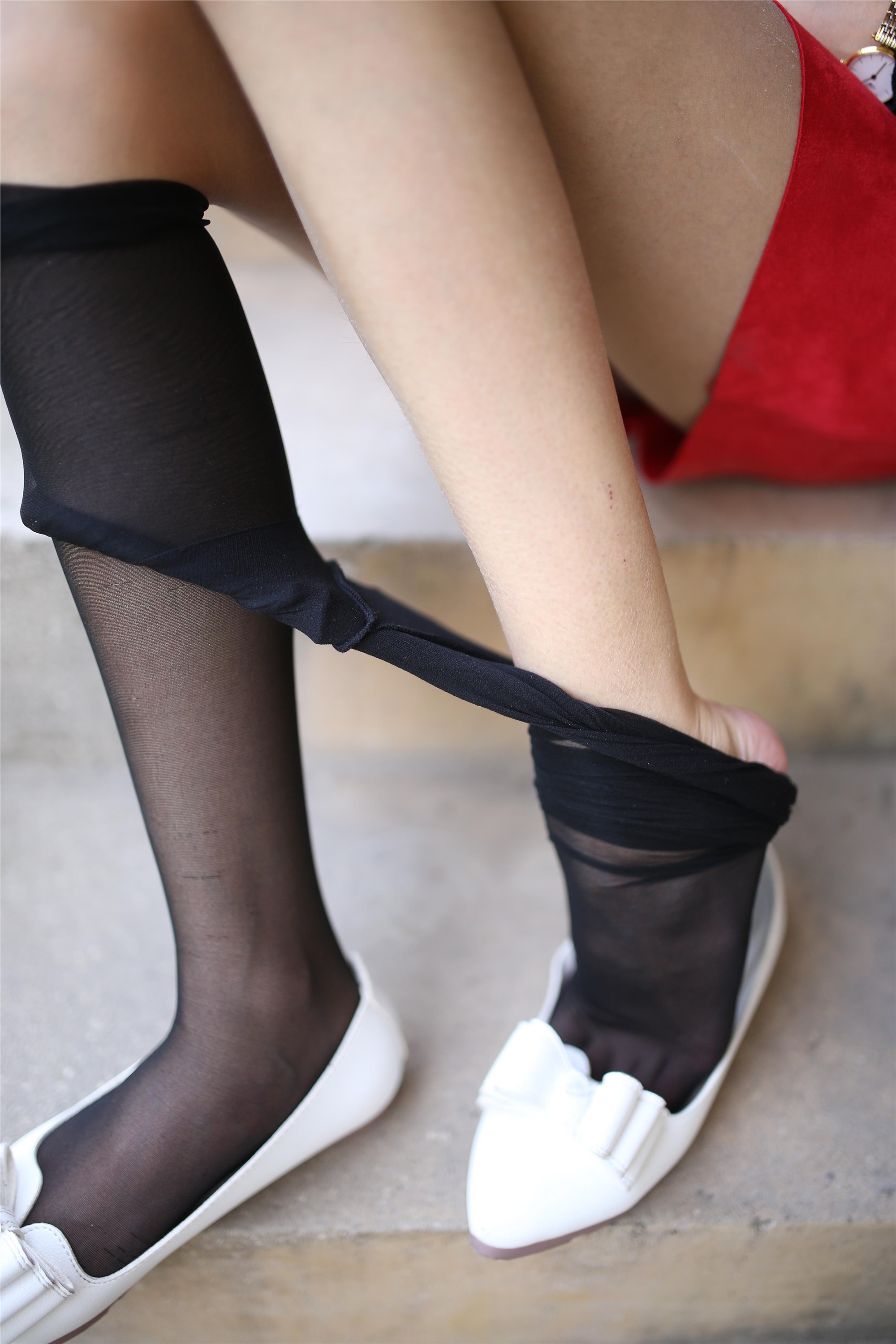 大西瓜套图 S011 黑丝 47p