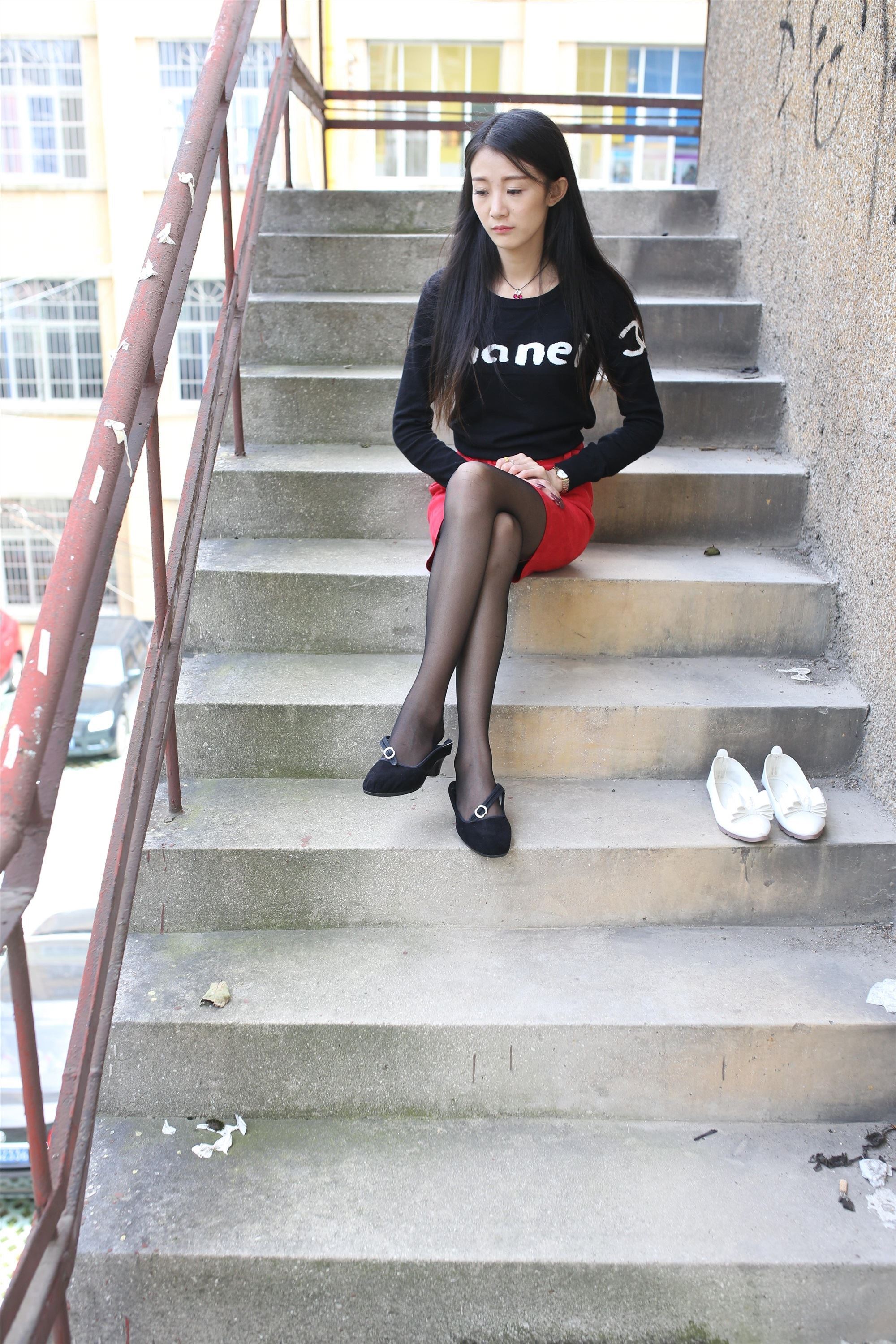 大西瓜套图 S011 黑丝 47p