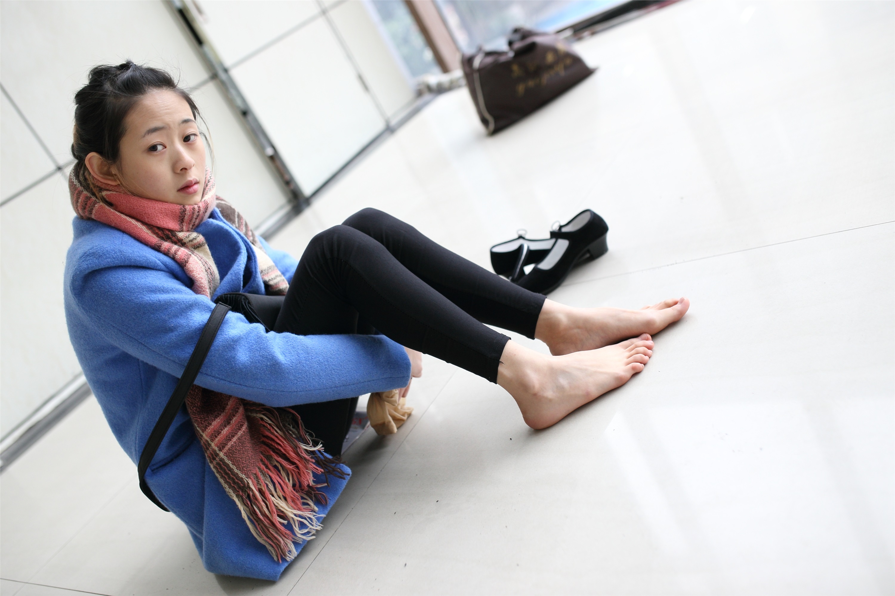 大西瓜套图 S015 蓝衣少女128p