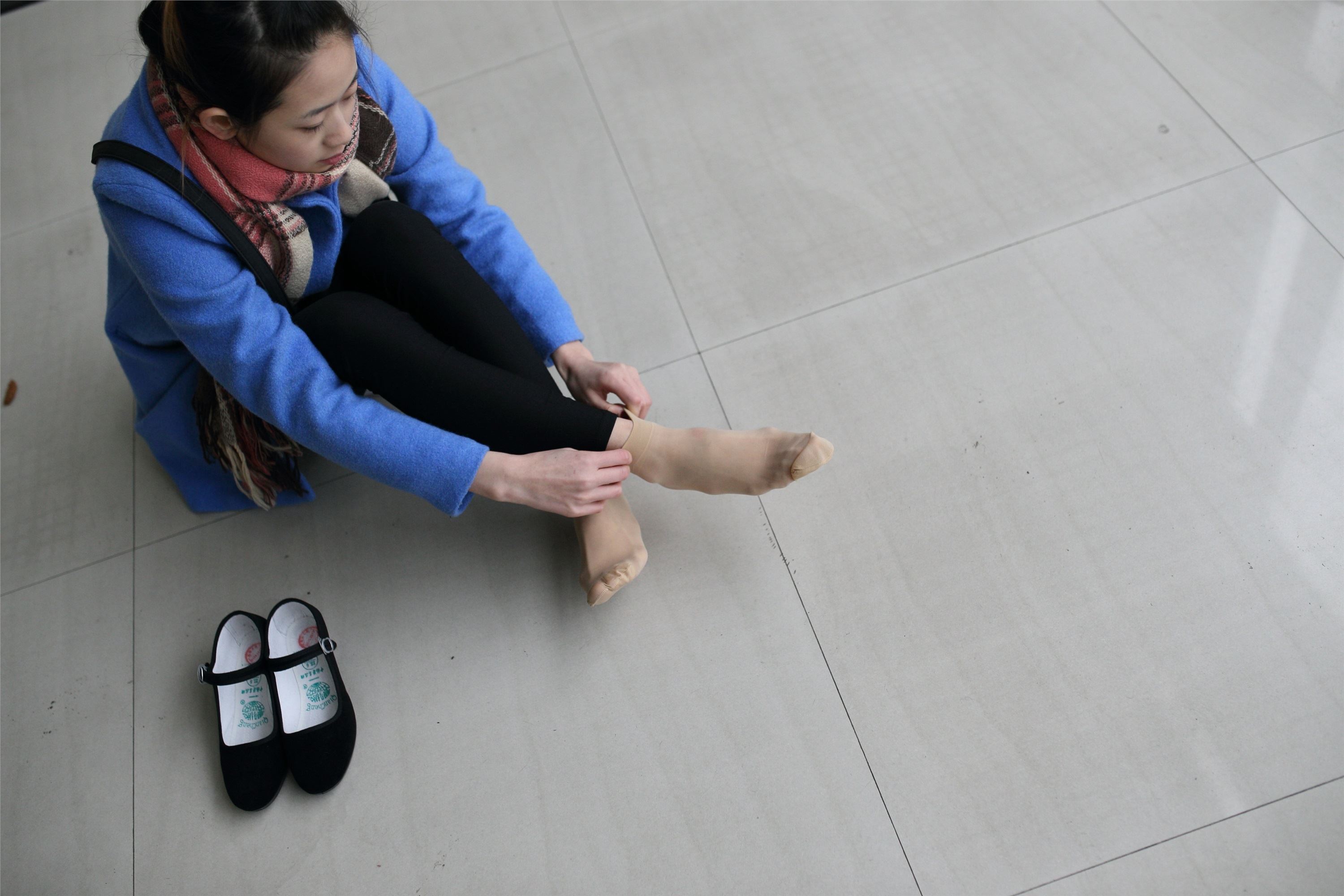 大西瓜套图 S015 蓝衣少女128p