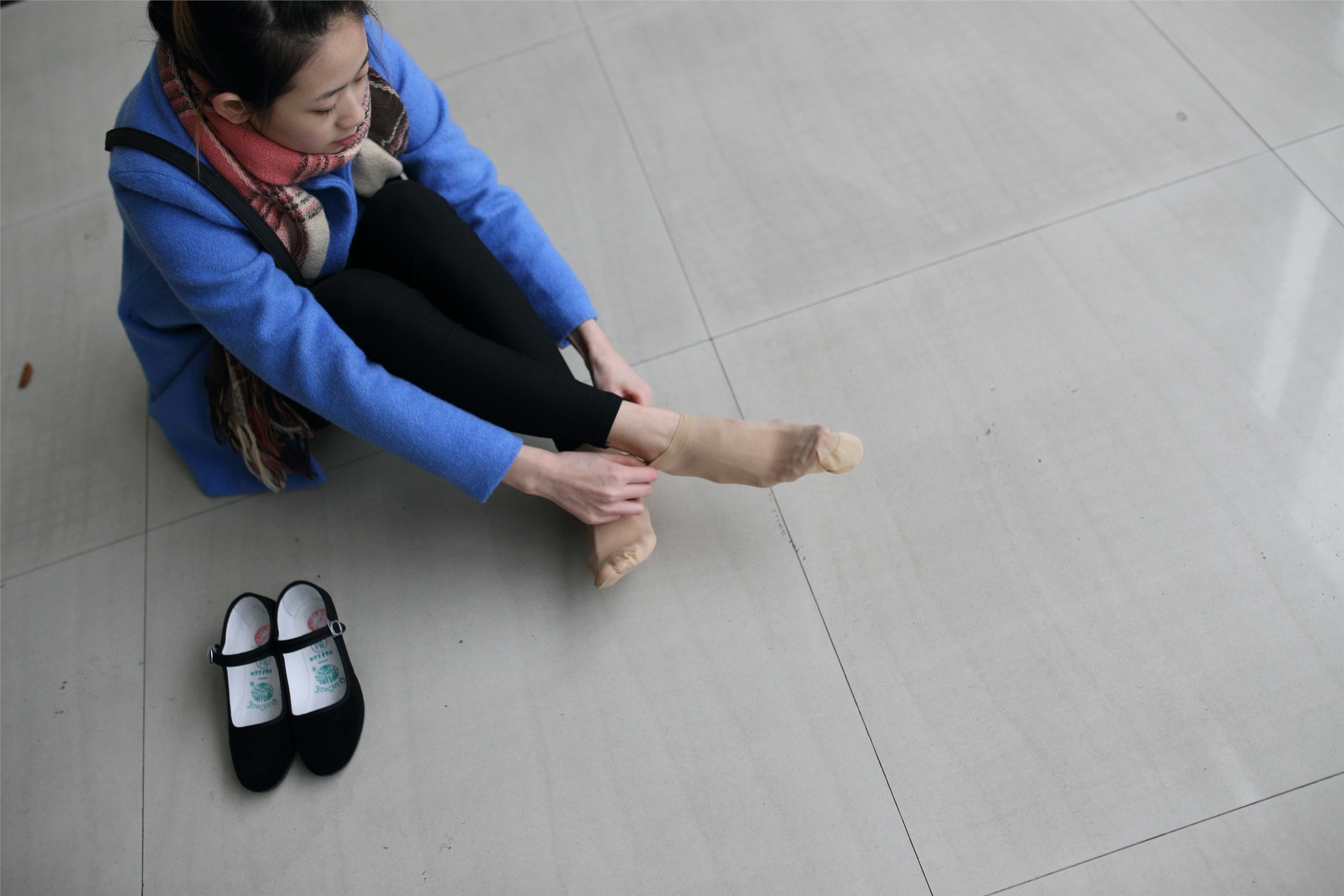 大西瓜套图 S015 蓝衣少女128p