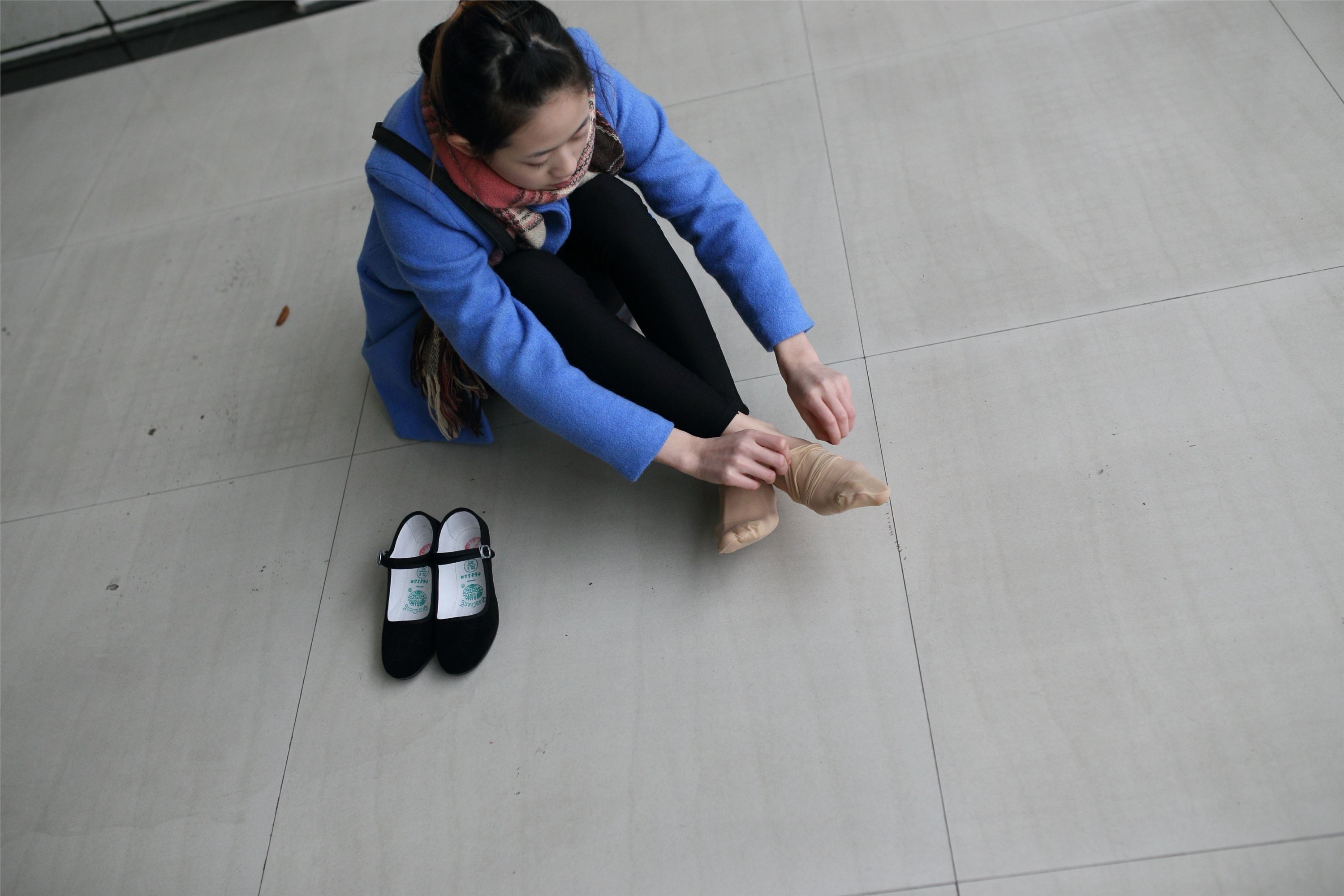 大西瓜套图 S015 蓝衣少女128p