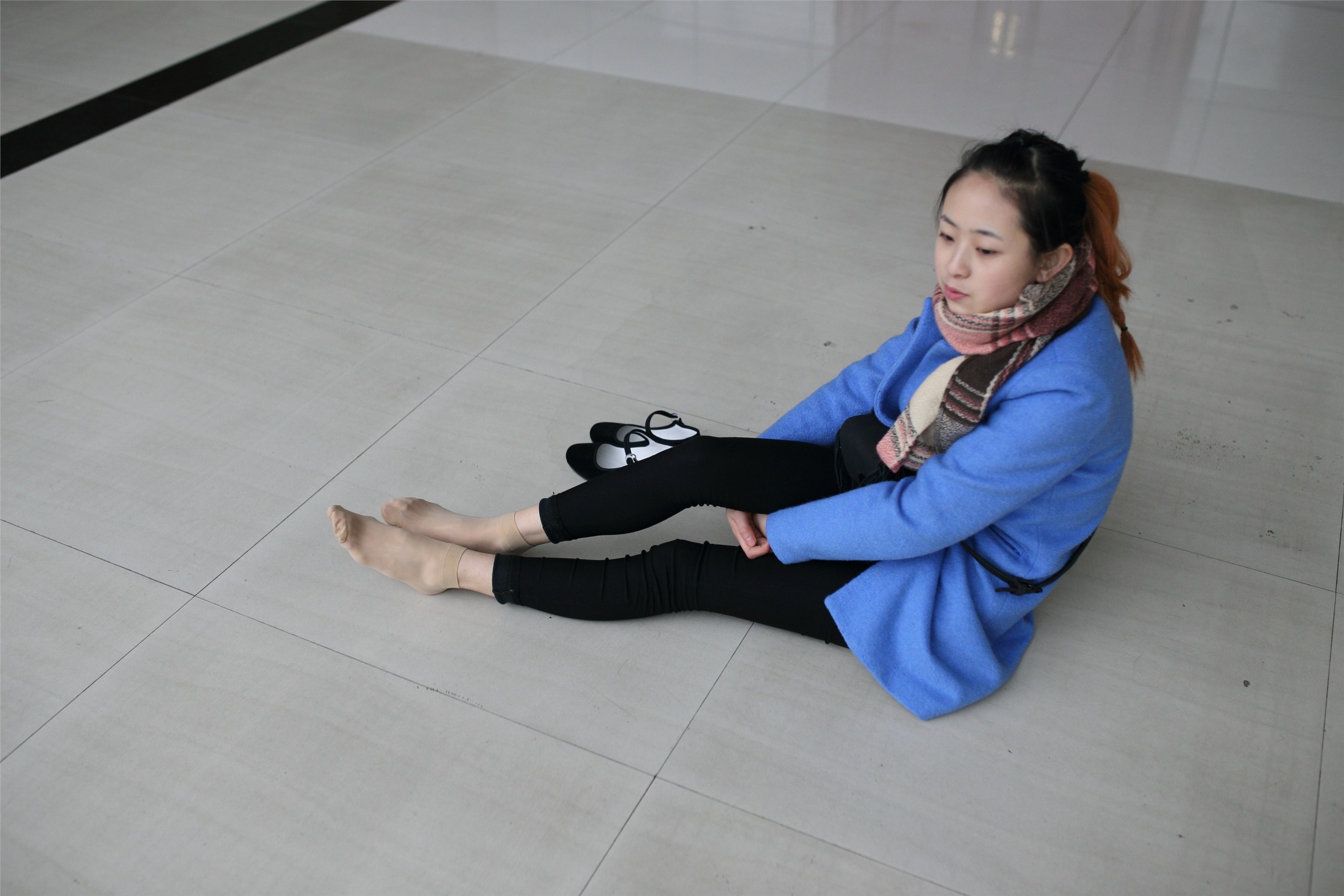 大西瓜套图 S015 蓝衣少女128p