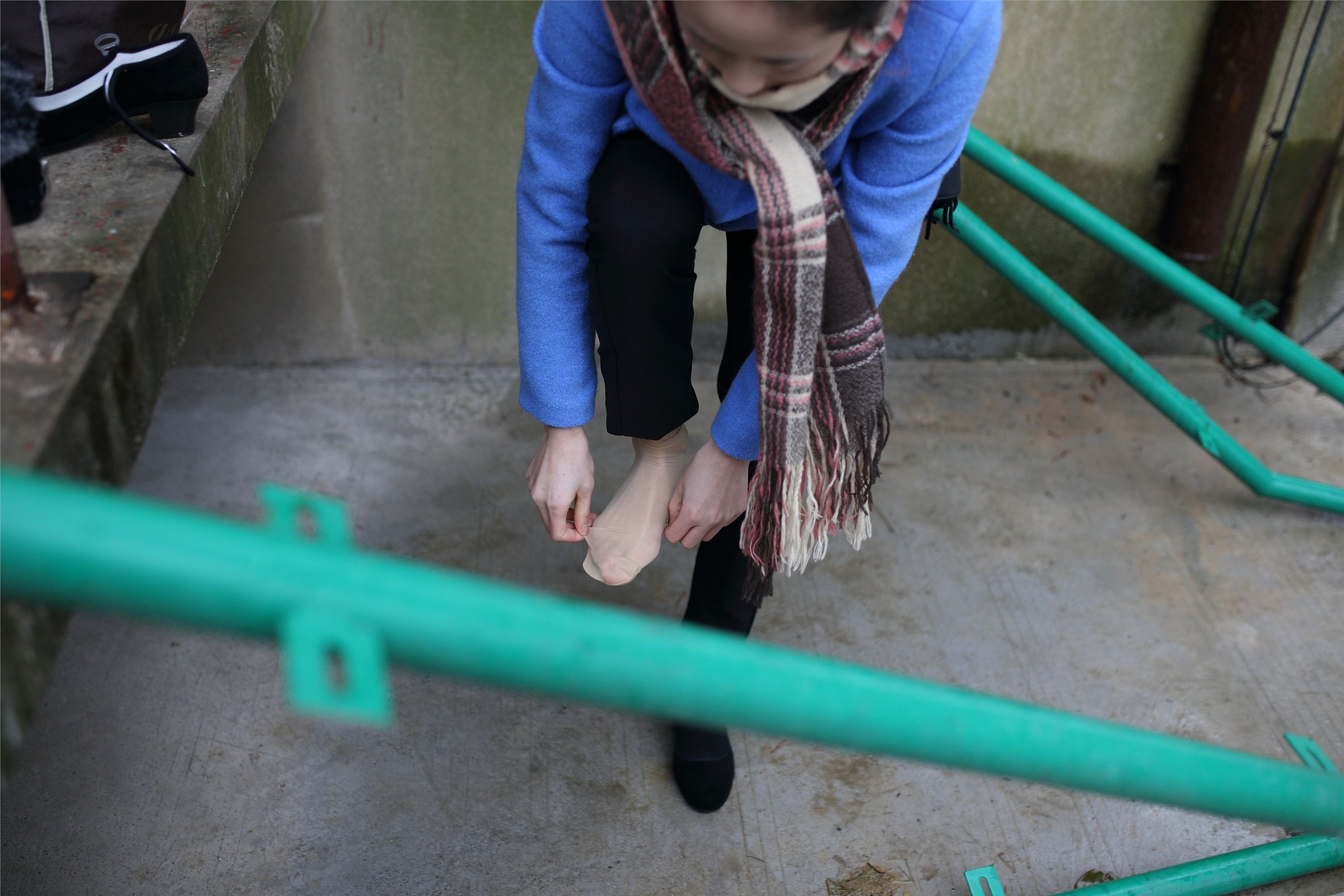 大西瓜套图 S015 蓝衣少女128p