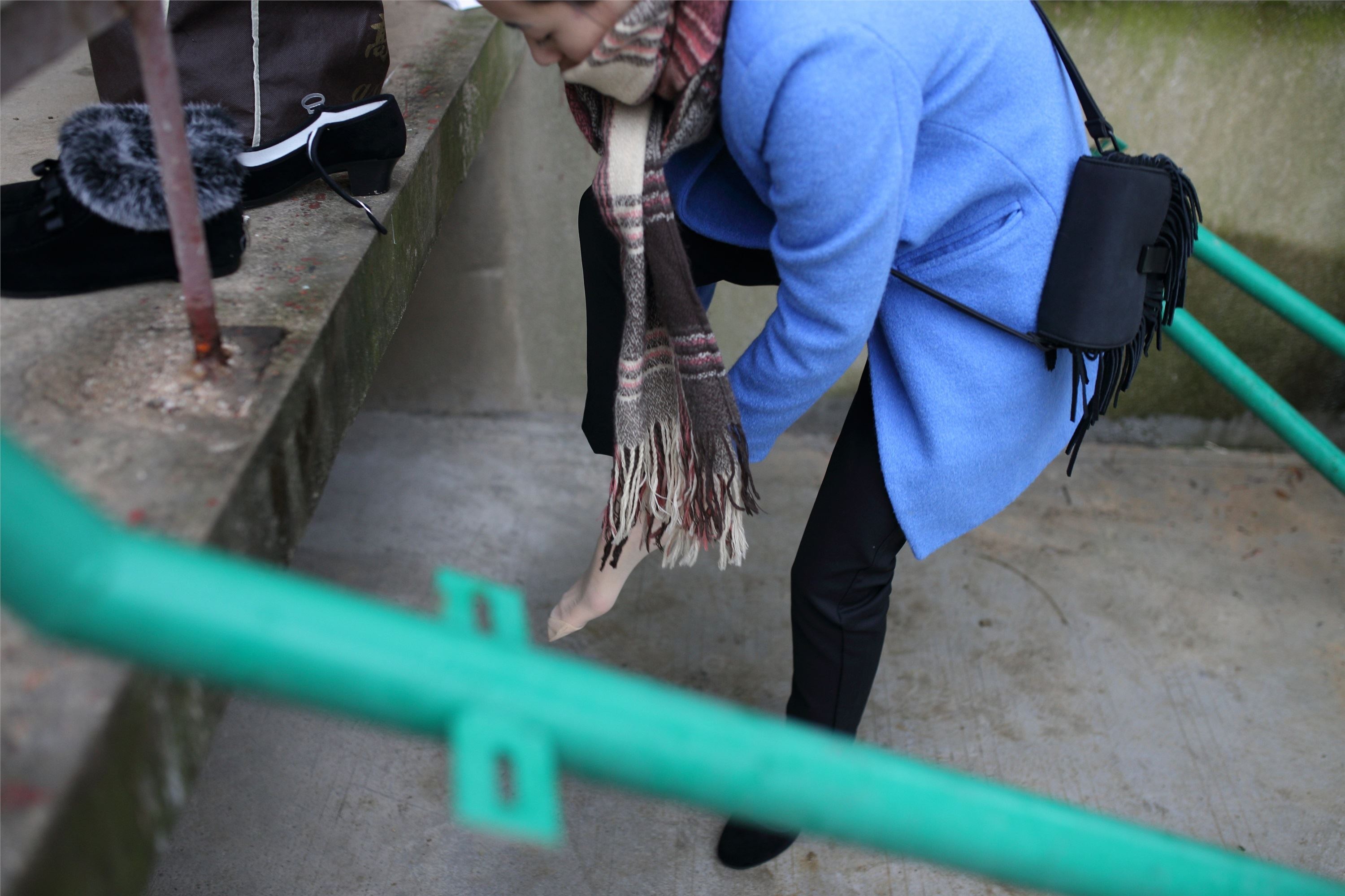 大西瓜套图 S015 蓝衣少女128p