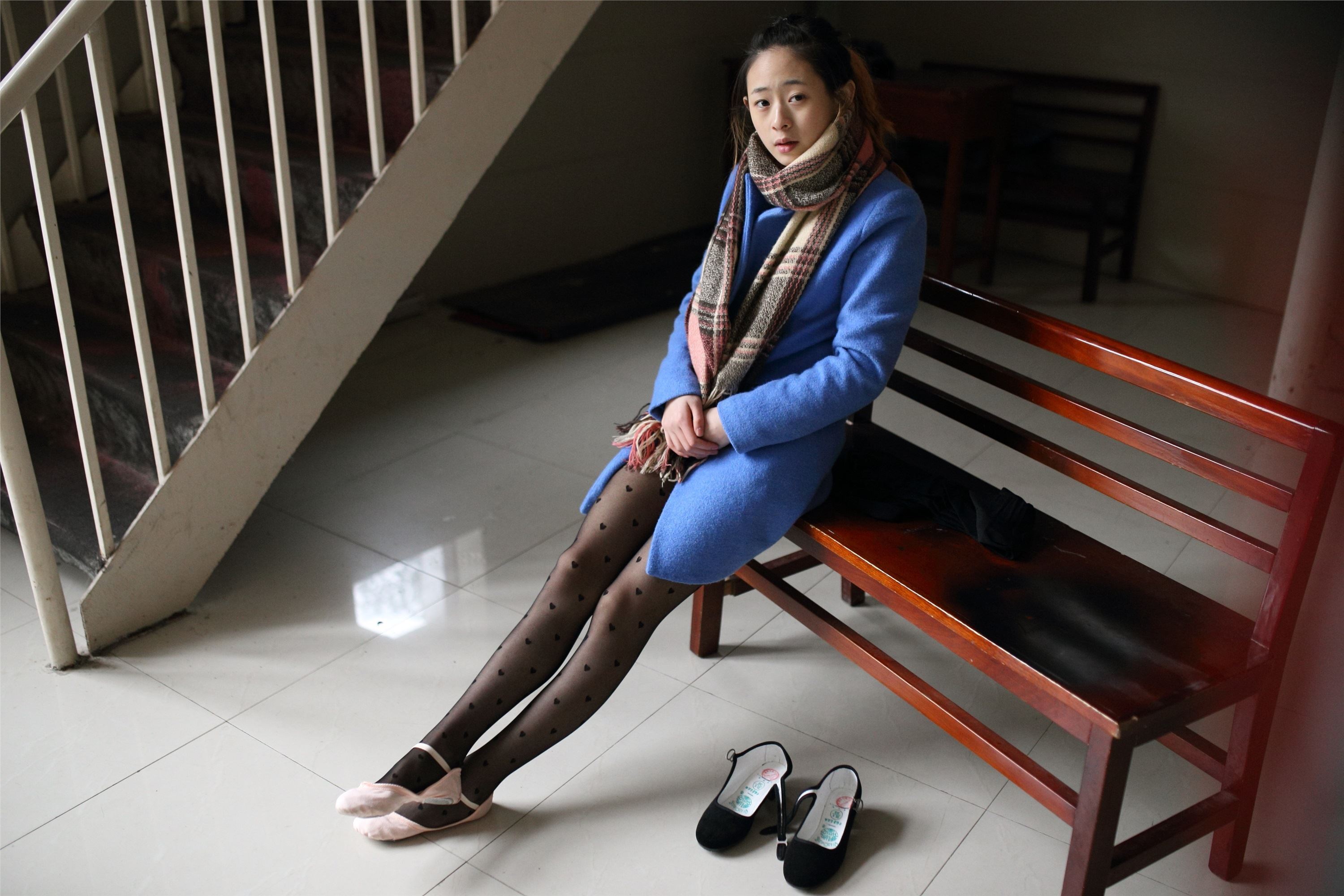 大西瓜套图 S015 蓝衣少女128p