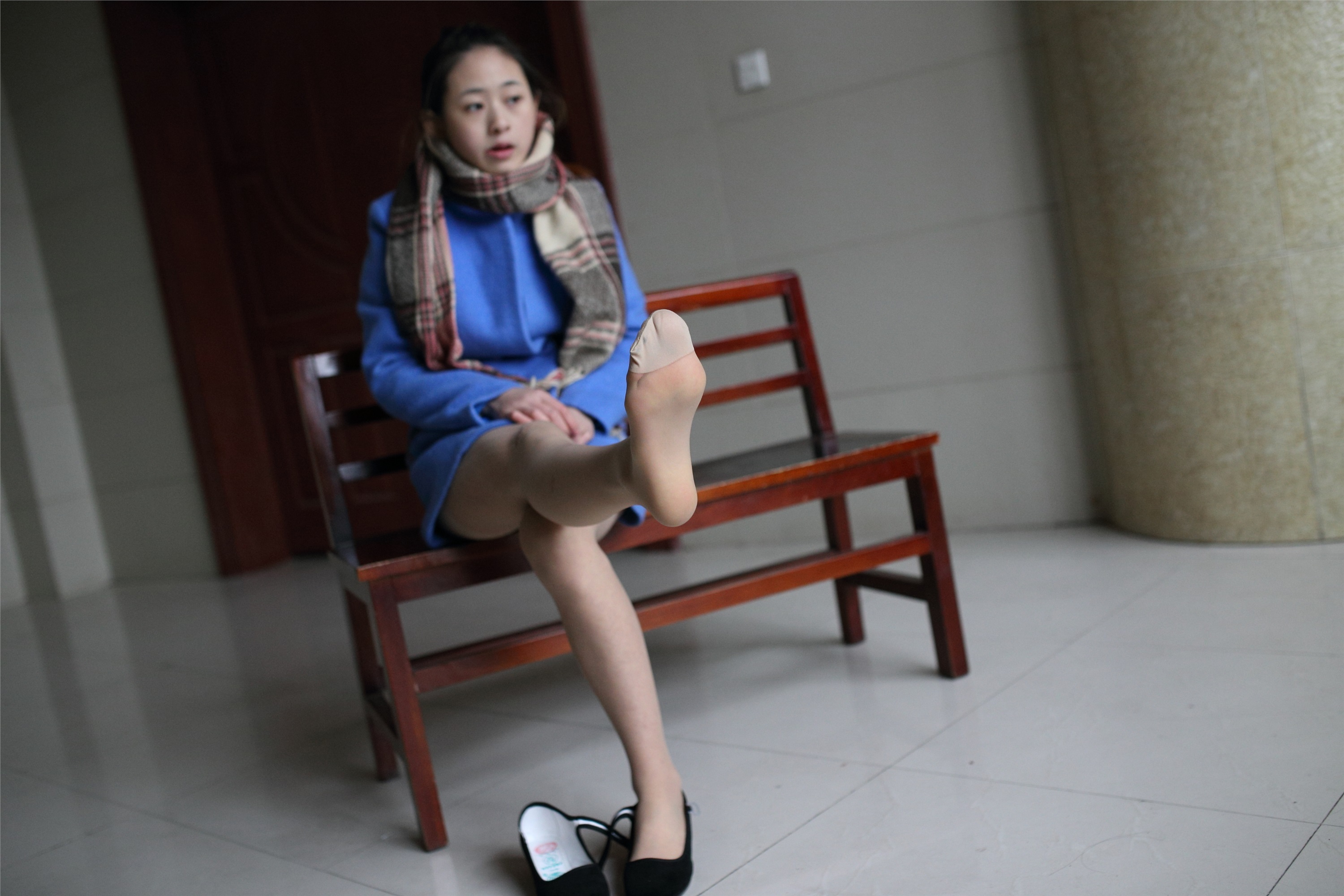 大西瓜套图 S015 蓝衣少女128p