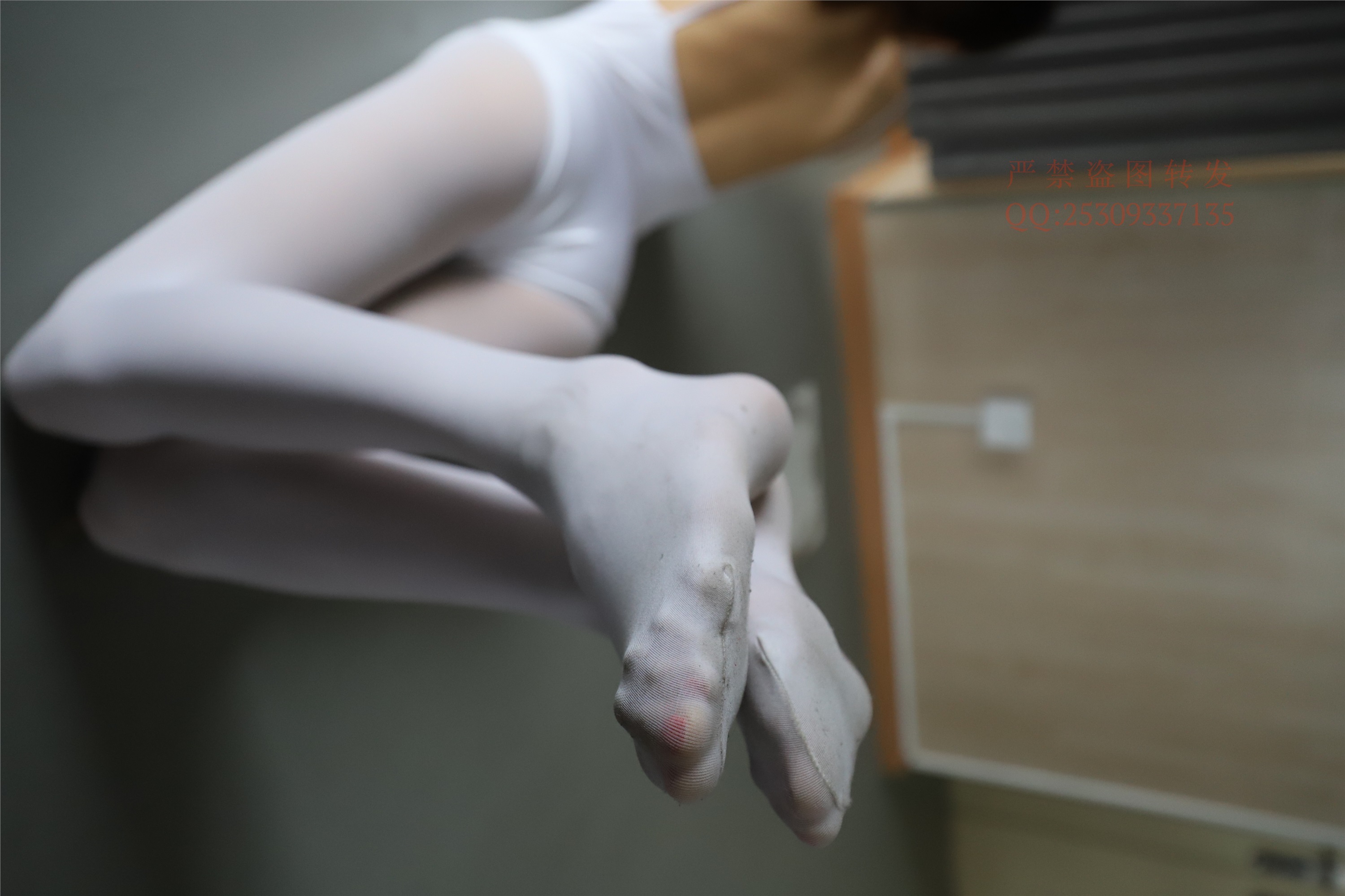 大西瓜套图 2018 7.8月活动模特三体操服 白si1