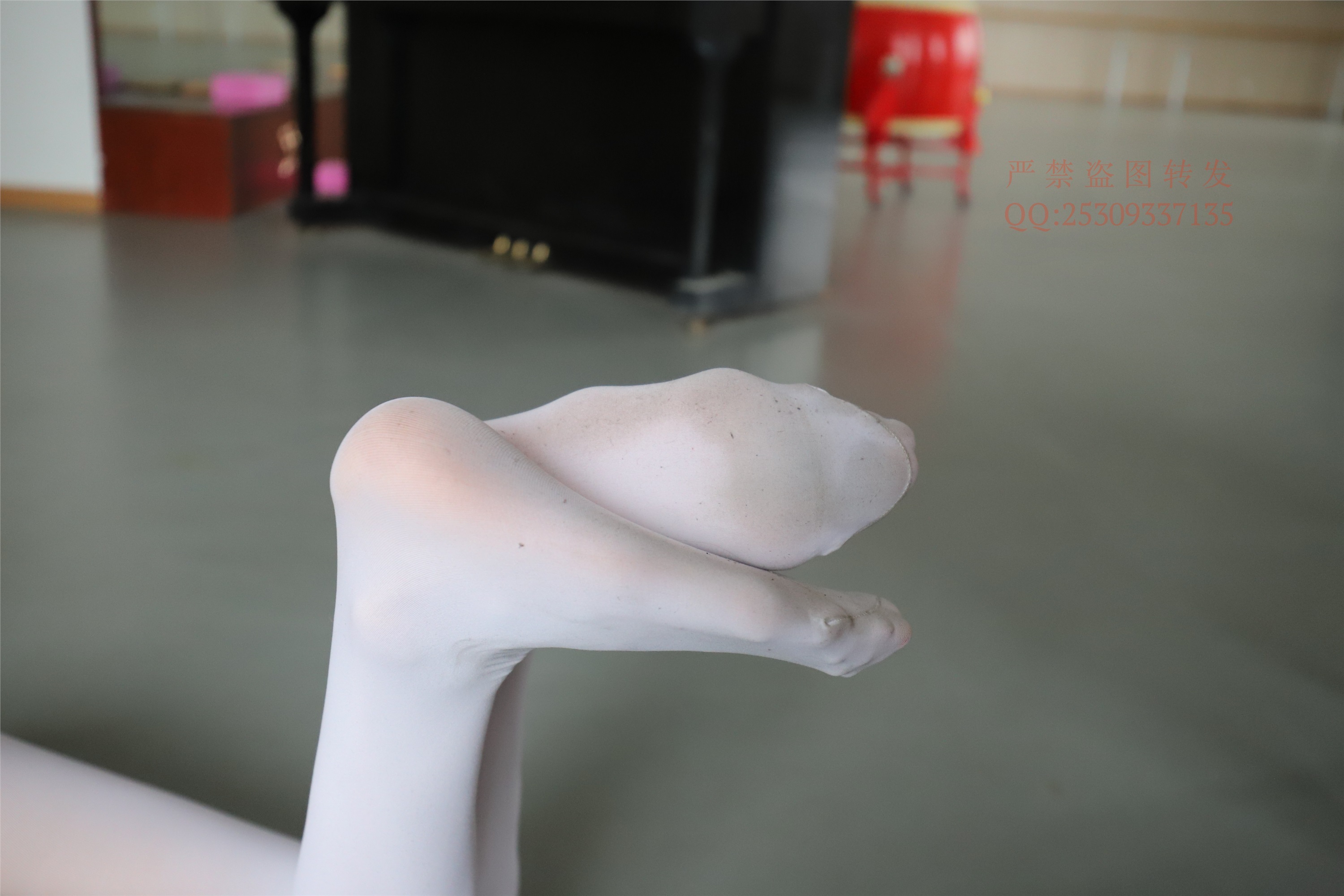 大西瓜套图 2018 7.8月活动模特三体操服 白si1