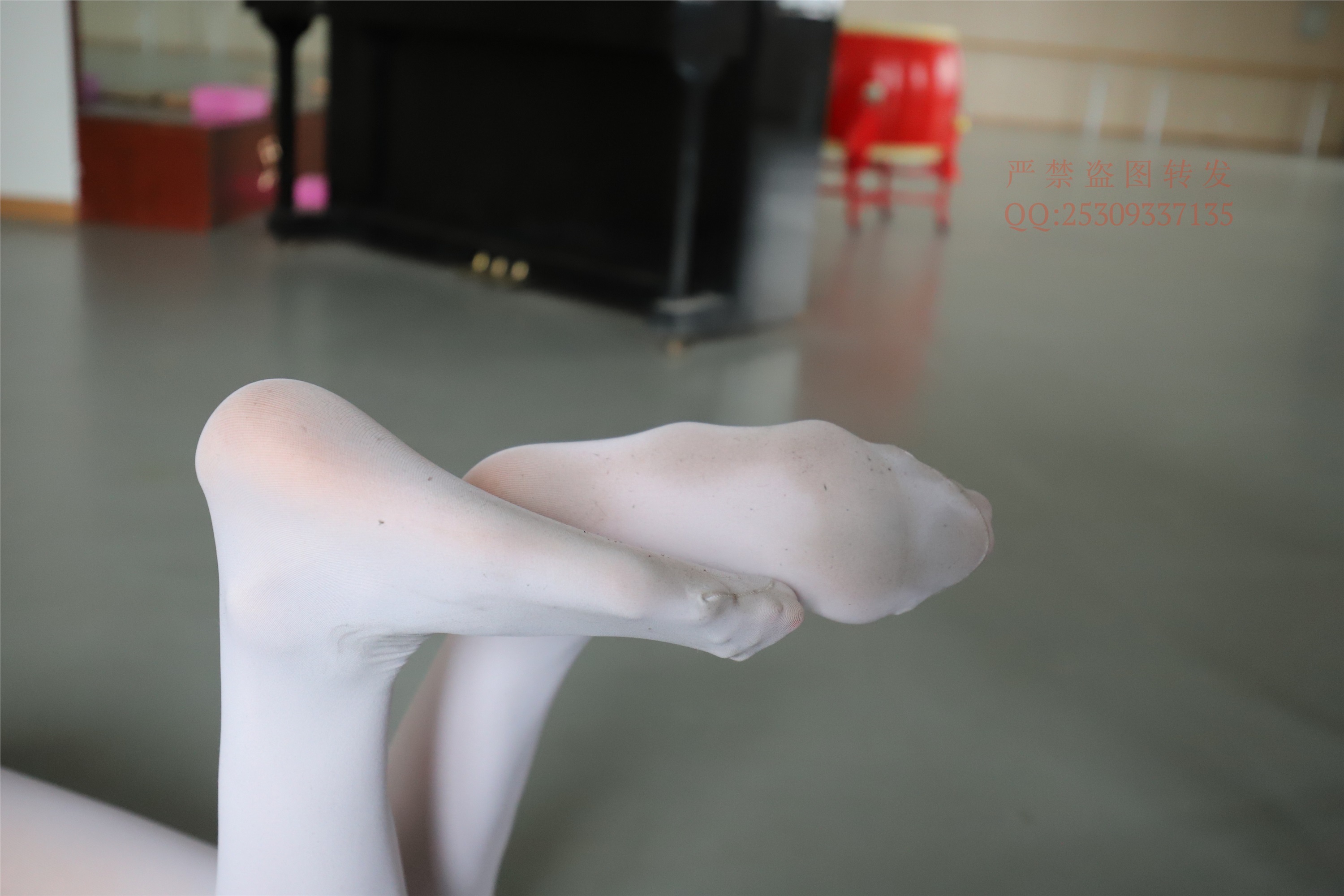 大西瓜套图 2018 7.8月活动模特三体操服 白si1