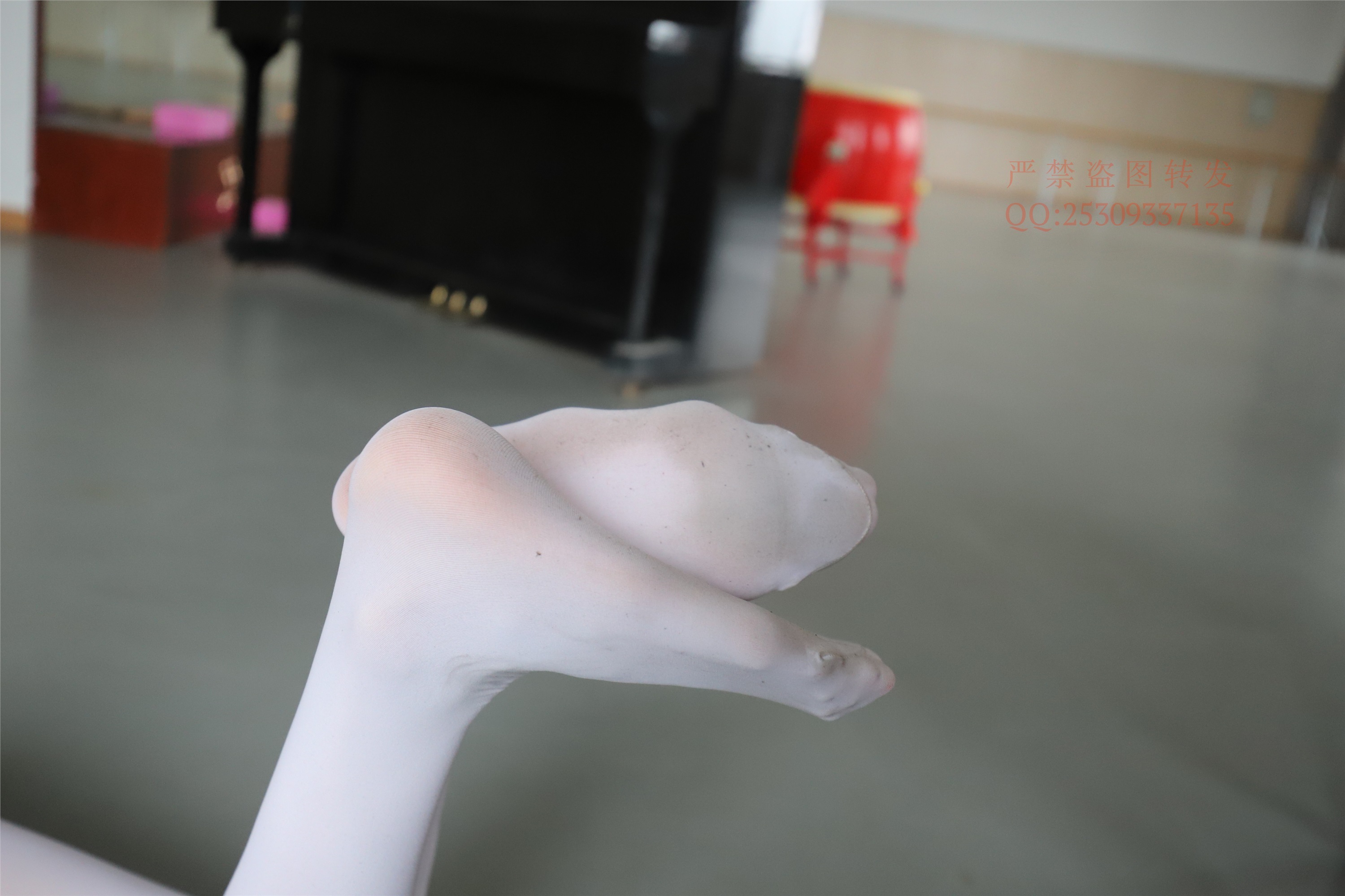 大西瓜套图 2018 7.8月活动模特三体操服 白si1