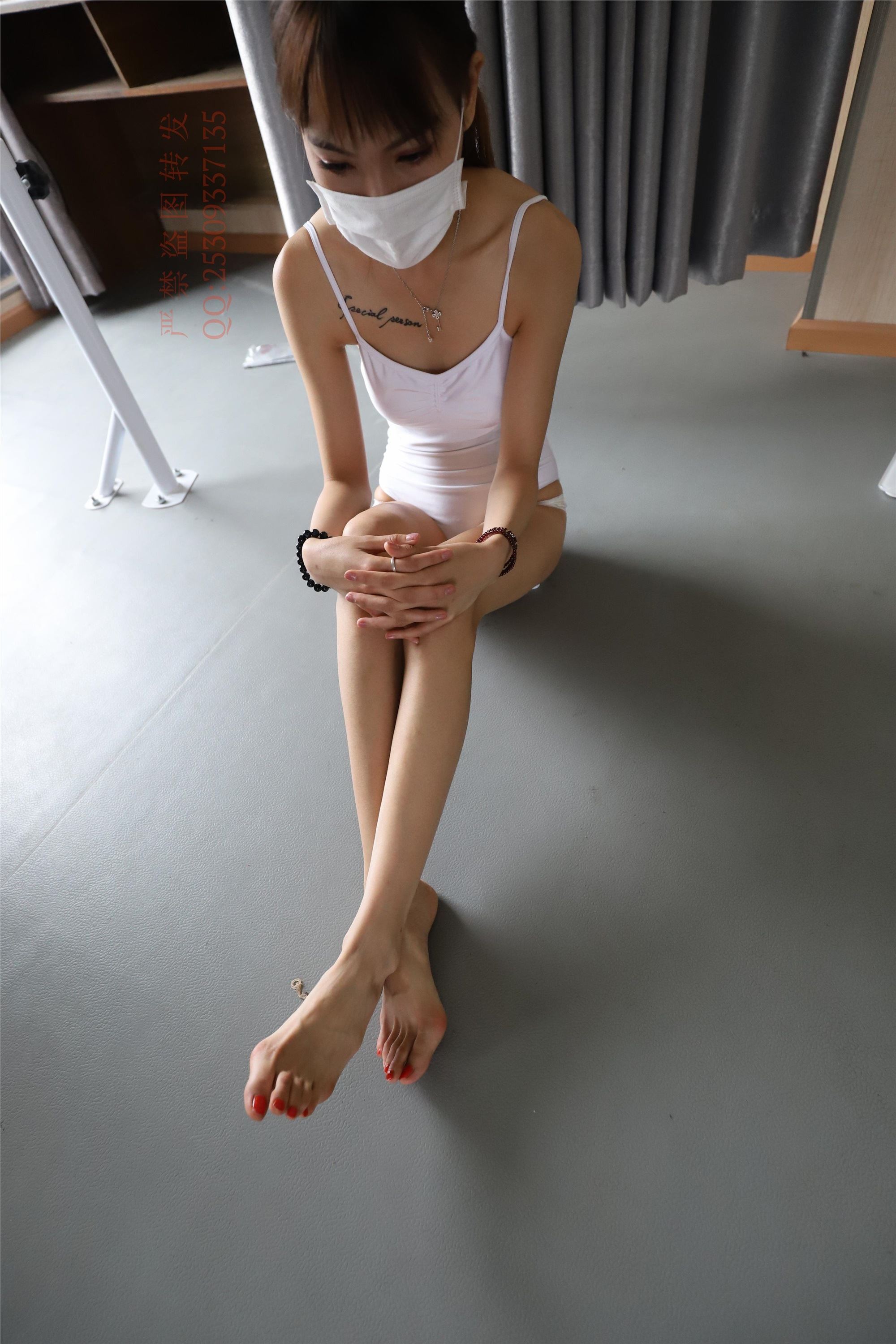 大西瓜套图 2018 7.8月活动模特三体操服luo腿