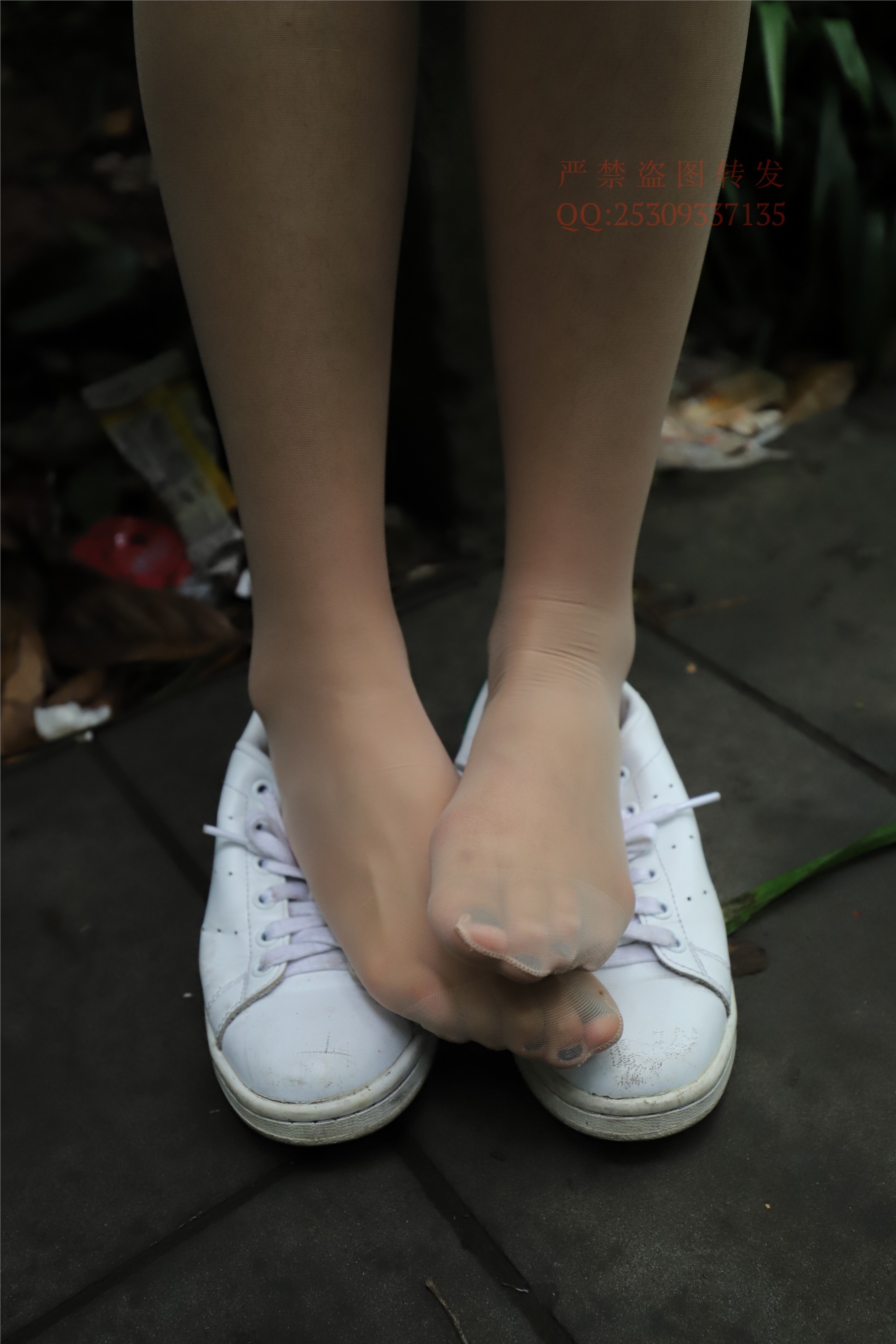 大西瓜套图 2018 7.8月活动模特二平底鞋肉si 船袜1