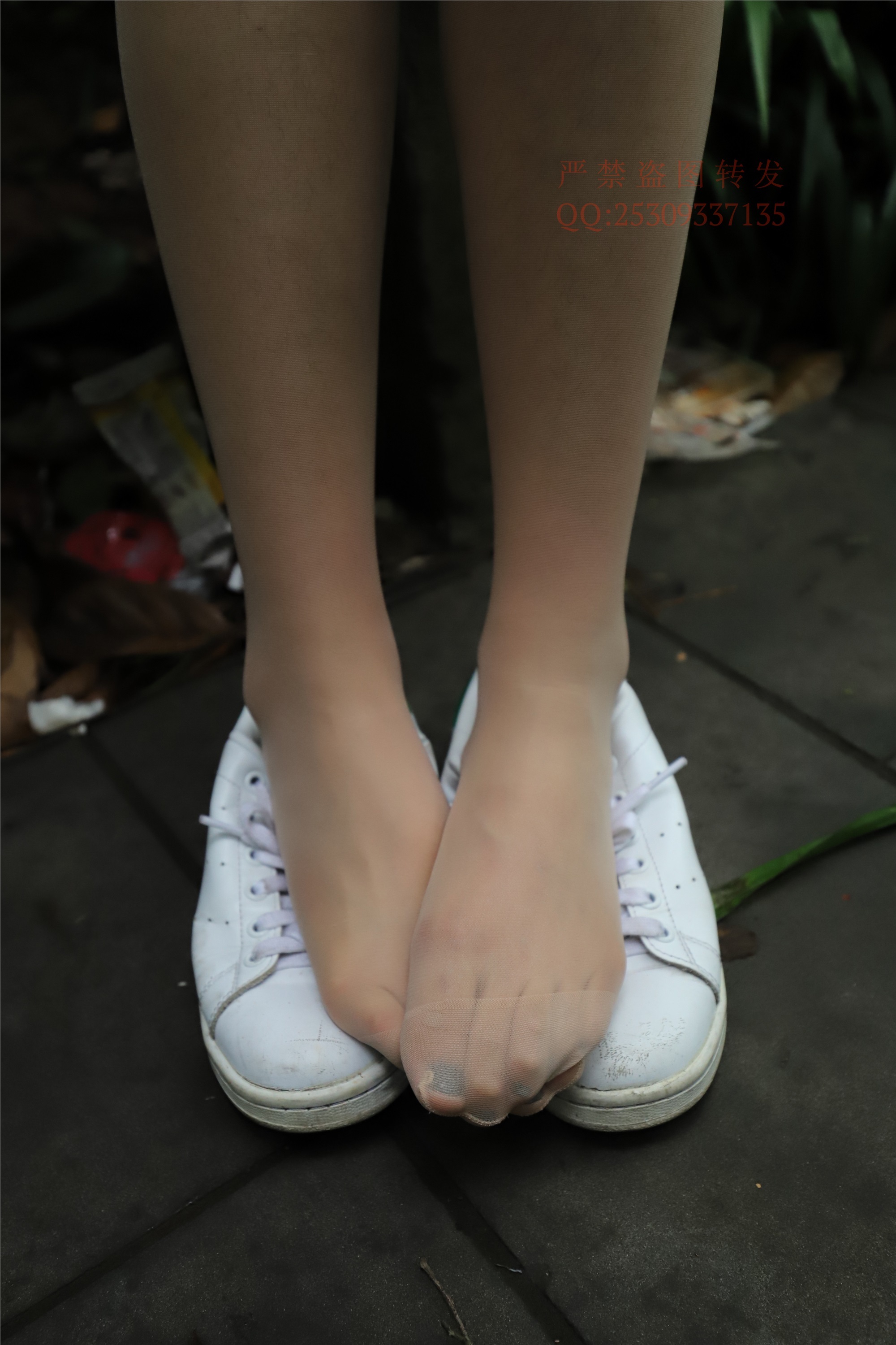 大西瓜套图 2018 7.8月活动模特二平底鞋肉si 船袜1