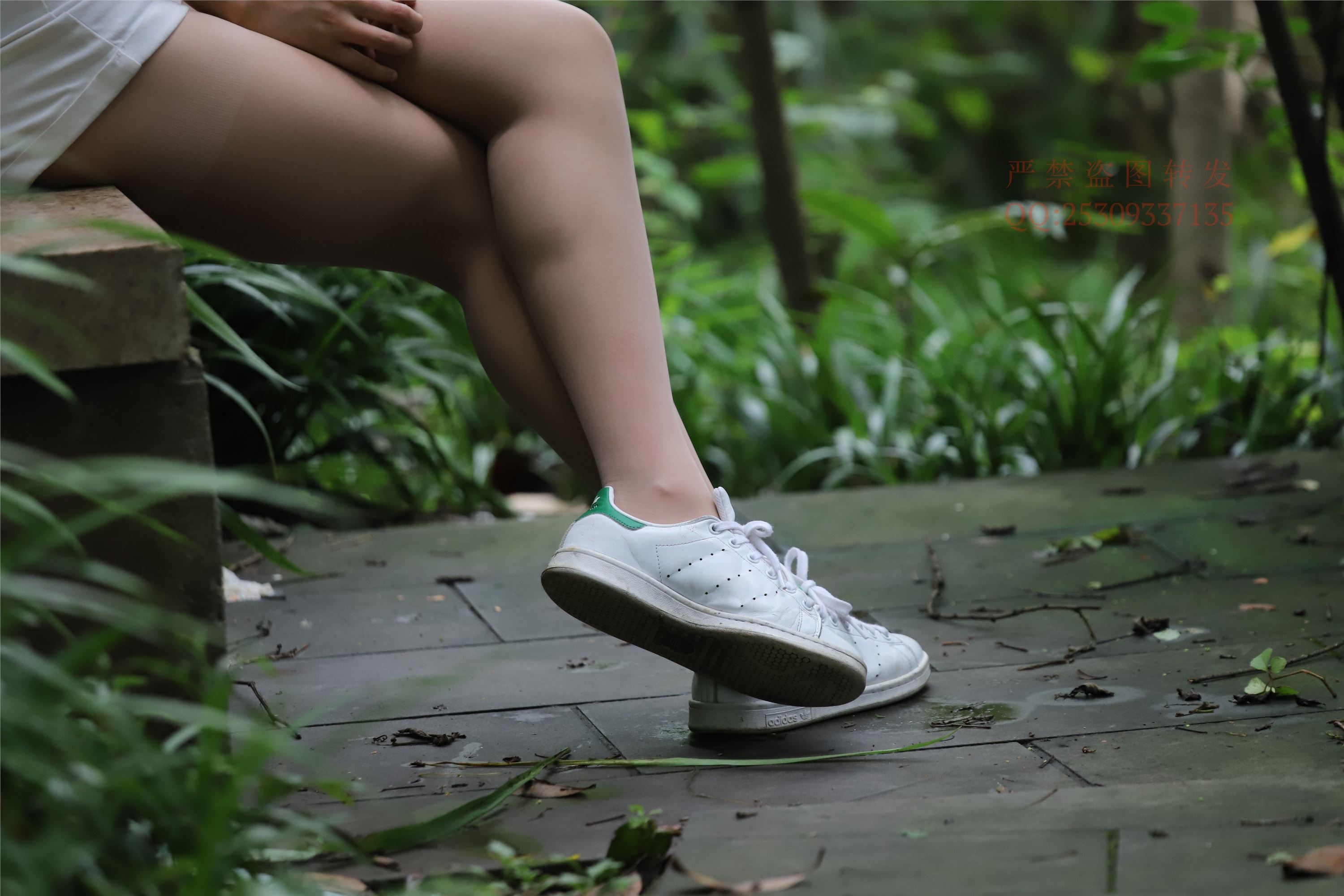 大西瓜套图 2018 7.8月活动模特二平底鞋肉si 船袜1