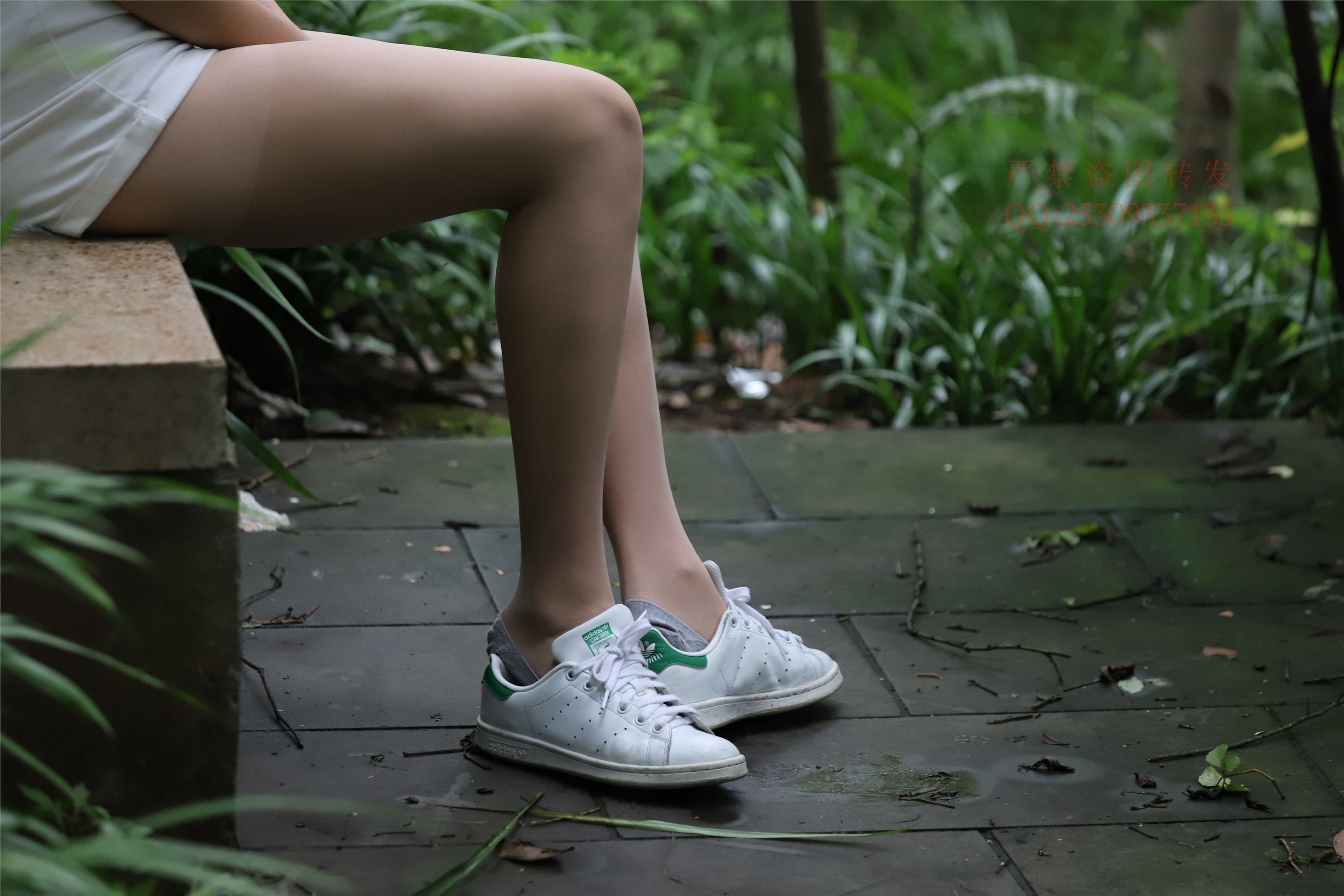 大西瓜套图 2018 7.8月活动模特二平底鞋肉si 船袜1