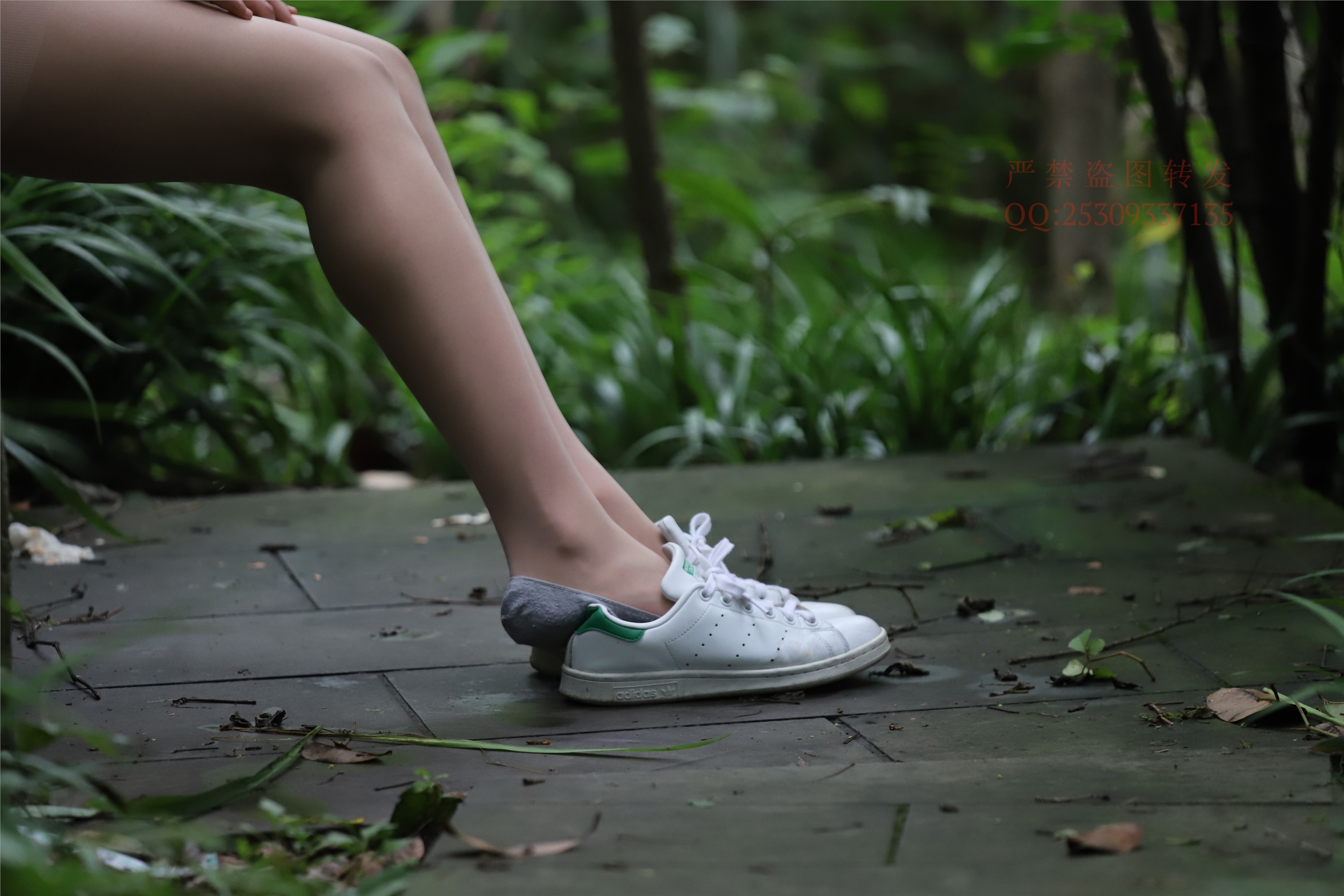 大西瓜套图 2018 7.8月活动模特二平底鞋肉si 船袜1