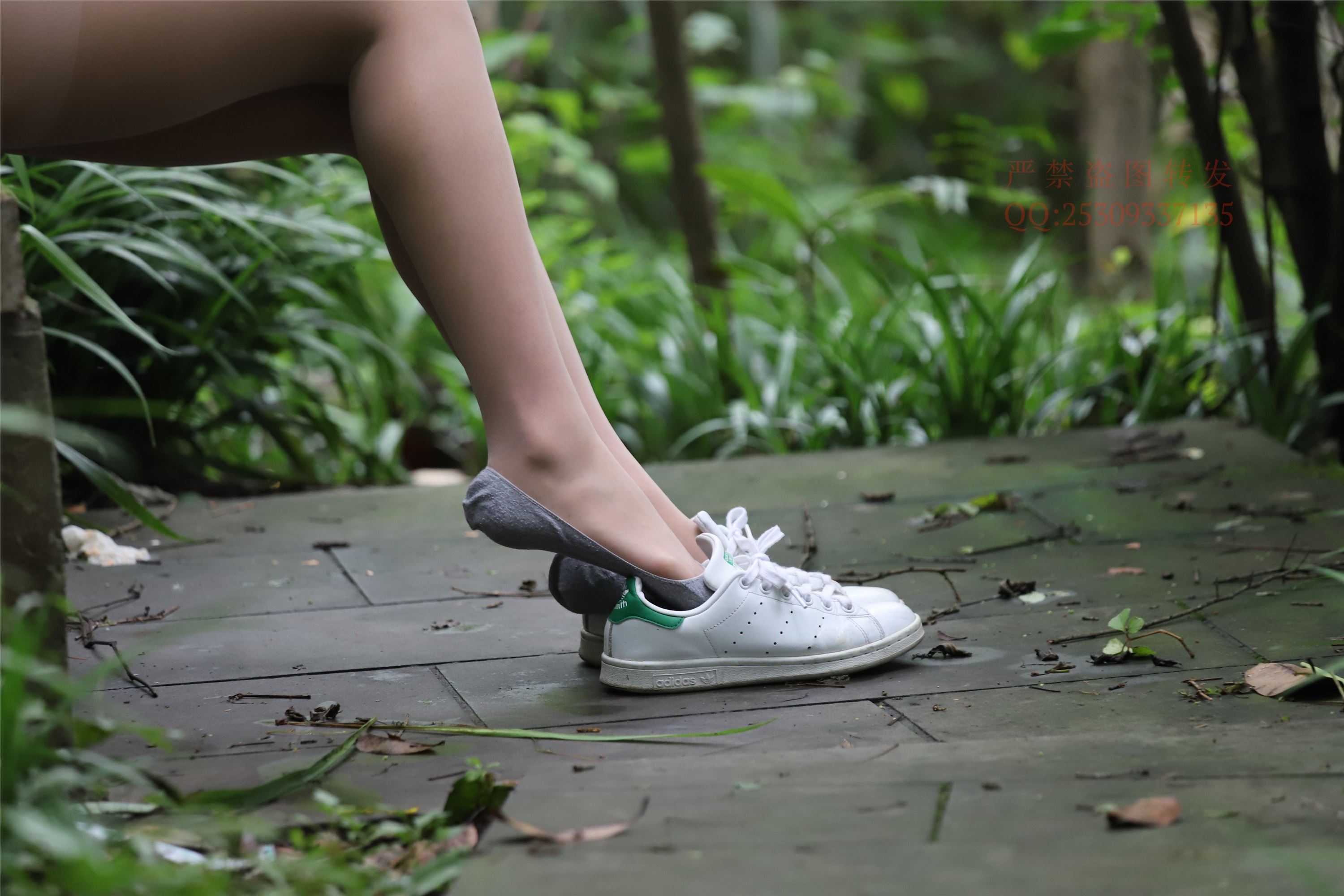 大西瓜套图 2018 7.8月活动模特二平底鞋肉si 船袜1