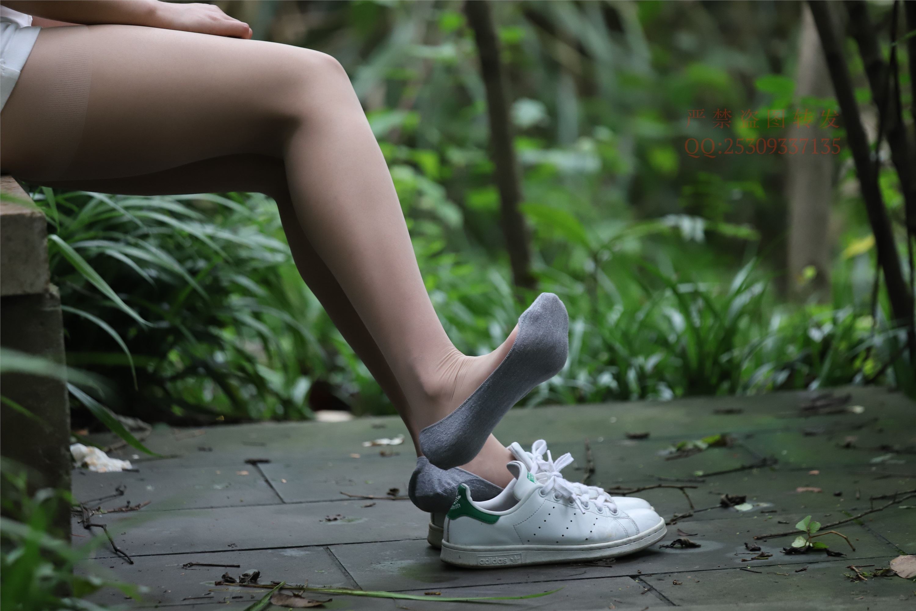 大西瓜套图 2018 7.8月活动模特二平底鞋肉si 船袜1