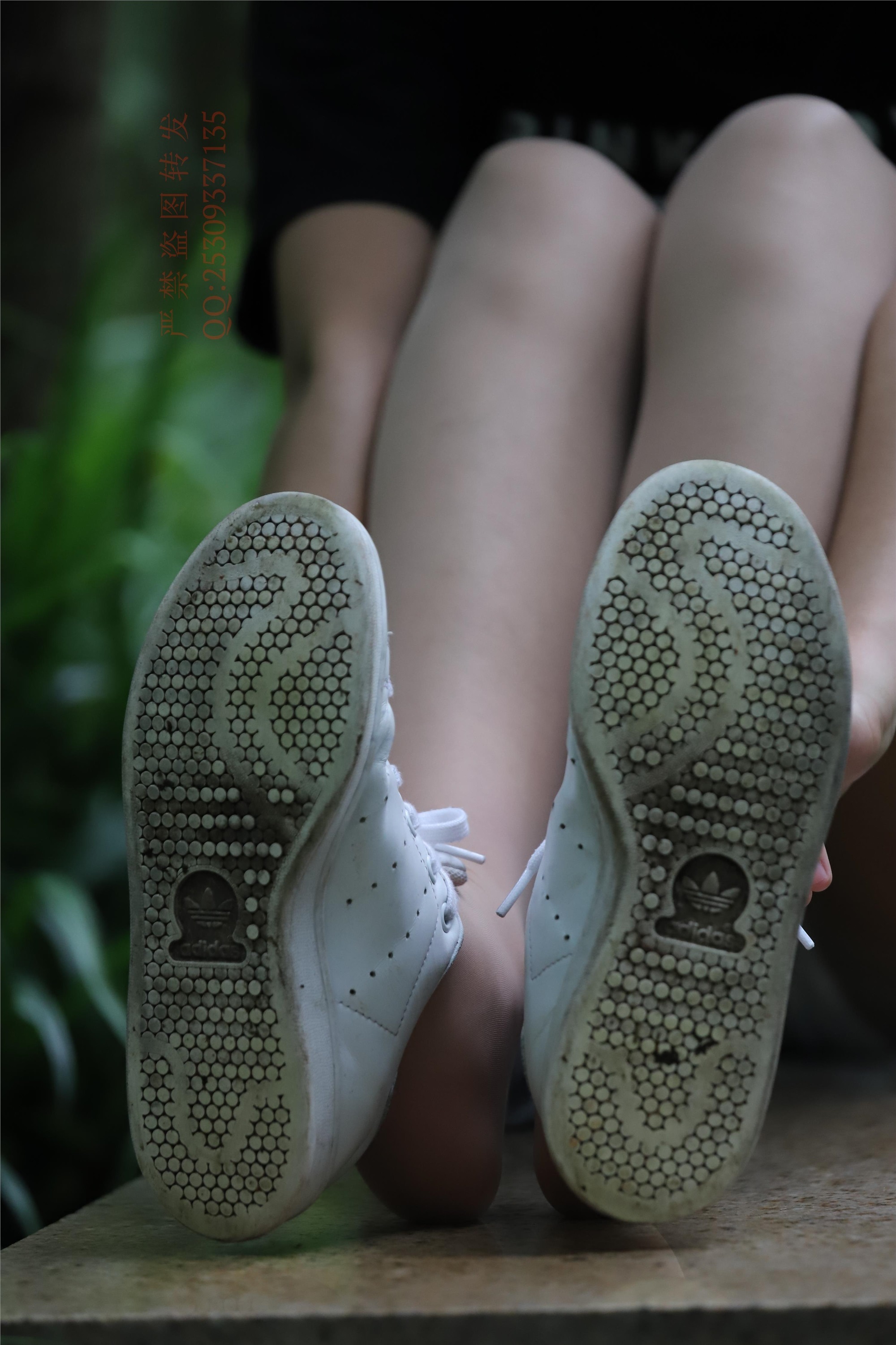 大西瓜套图 2018 7.8月活动模特二平底鞋肉si 船袜1