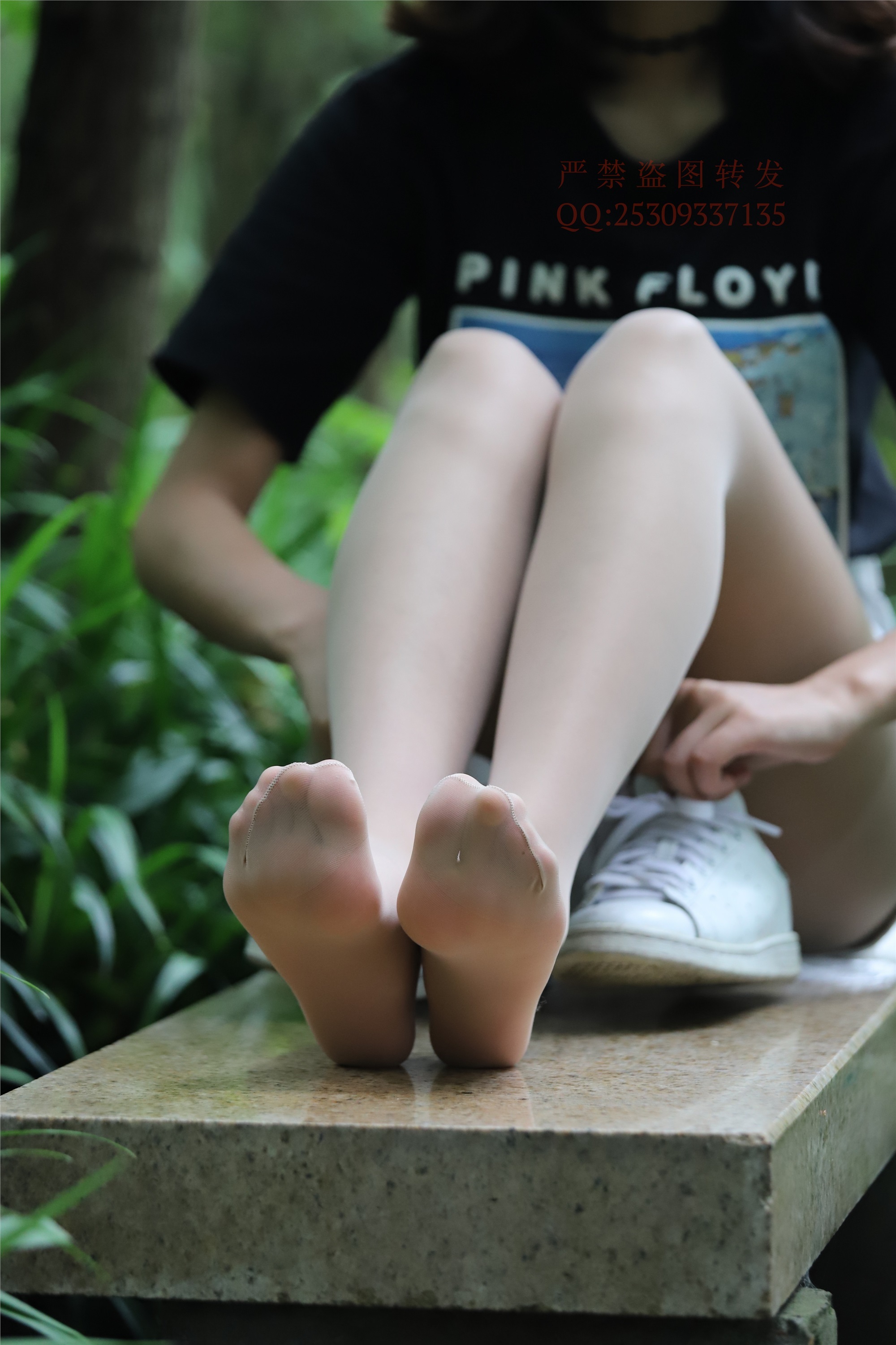 大西瓜套图 2018 7.8月活动模特二平底鞋肉si 船袜1