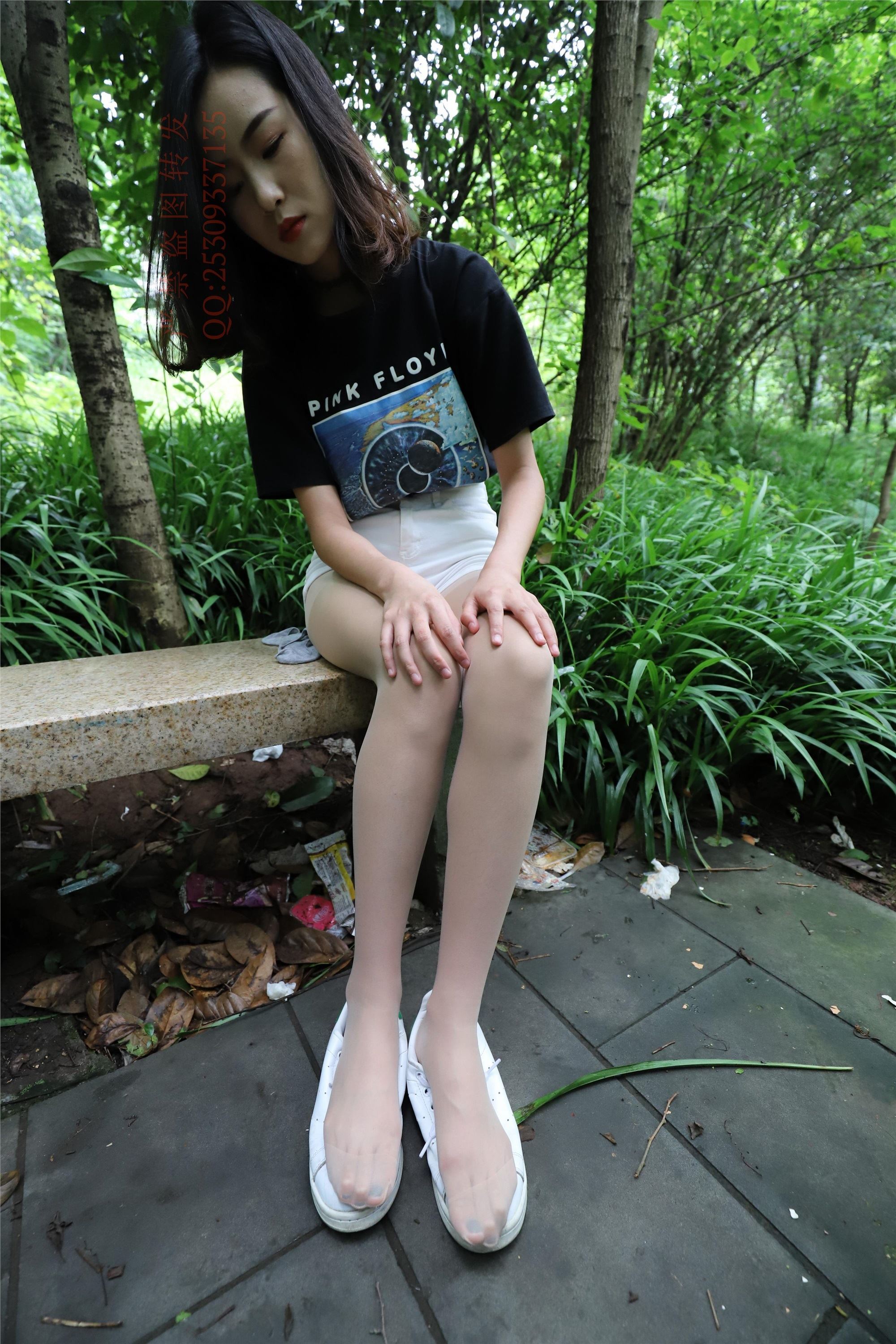 大西瓜套图 2018 7.8月活动模特二平底鞋肉si 船袜2