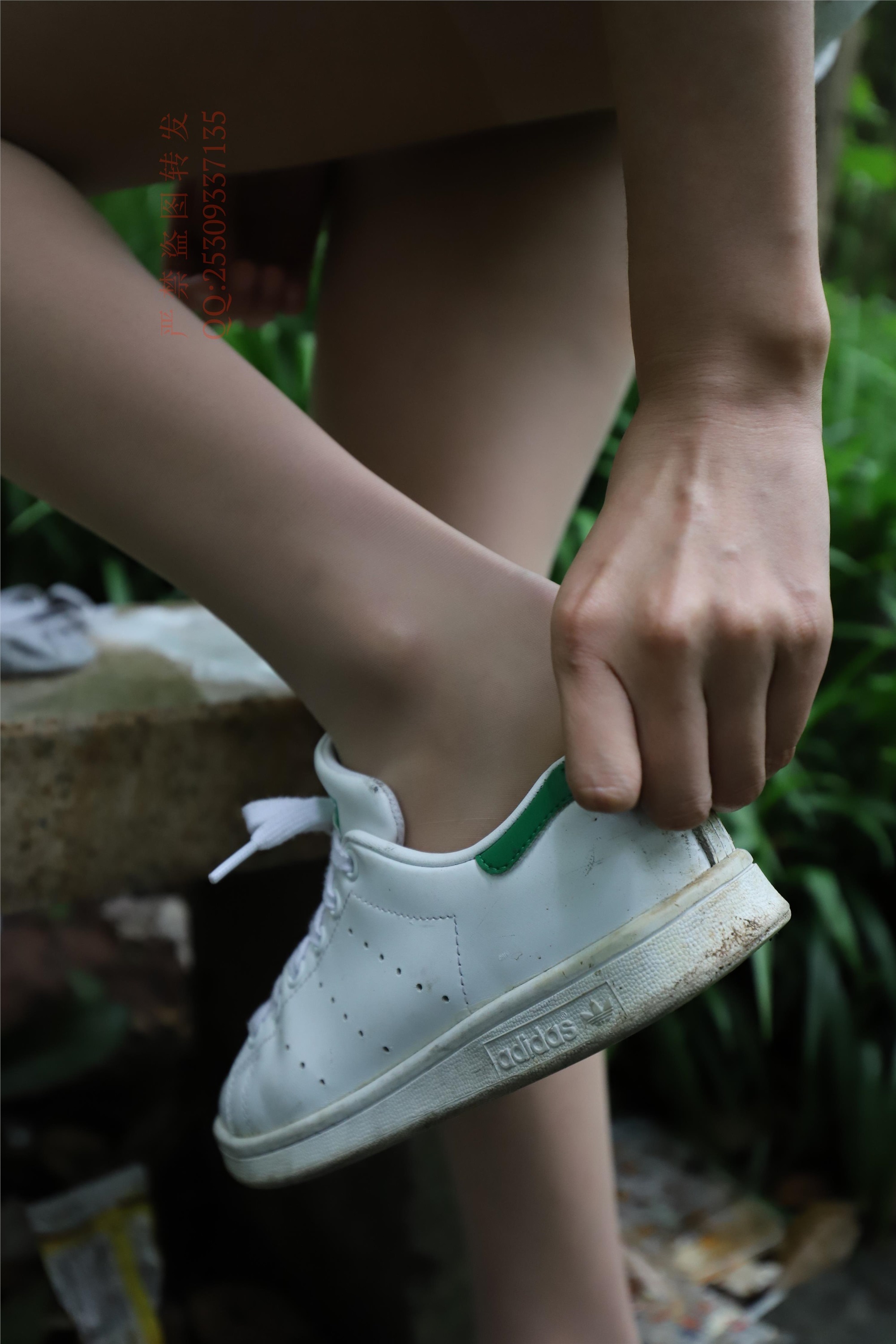 大西瓜套图 2018 7.8月活动模特二平底鞋肉si 船袜2