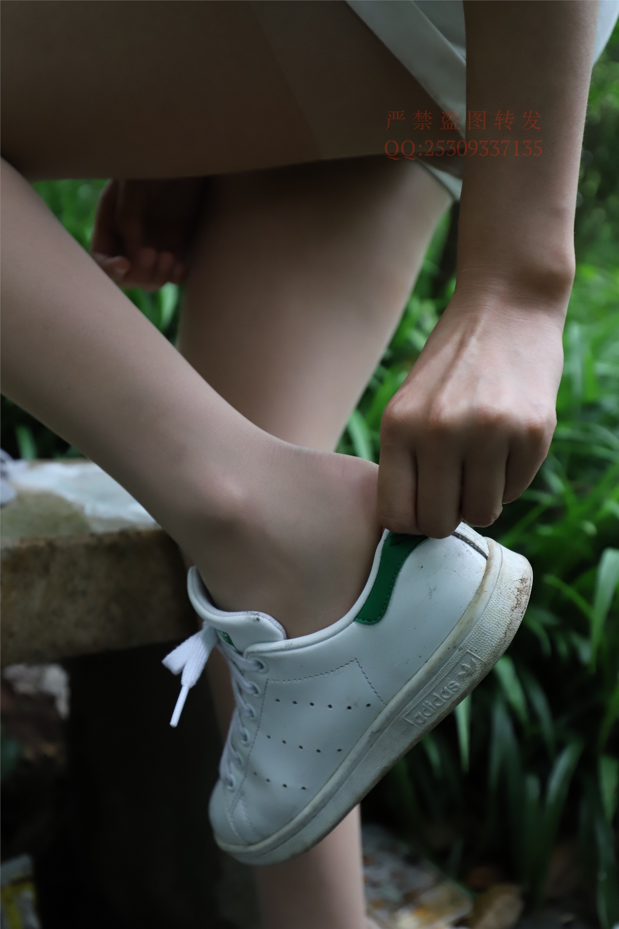 大西瓜套图 2018 7.8月活动模特二平底鞋肉si 船袜2