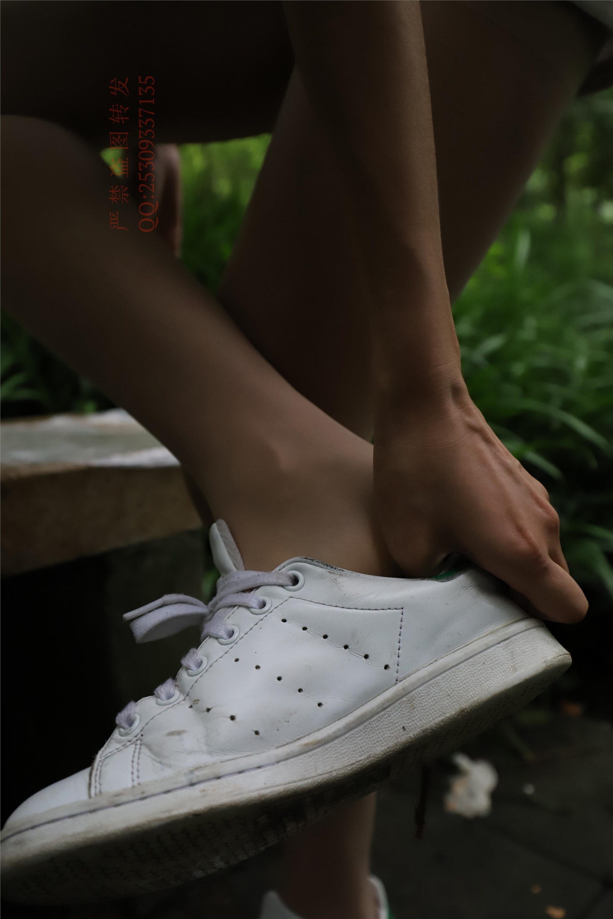 大西瓜套图 2018 7.8月活动模特二平底鞋肉si 船袜2