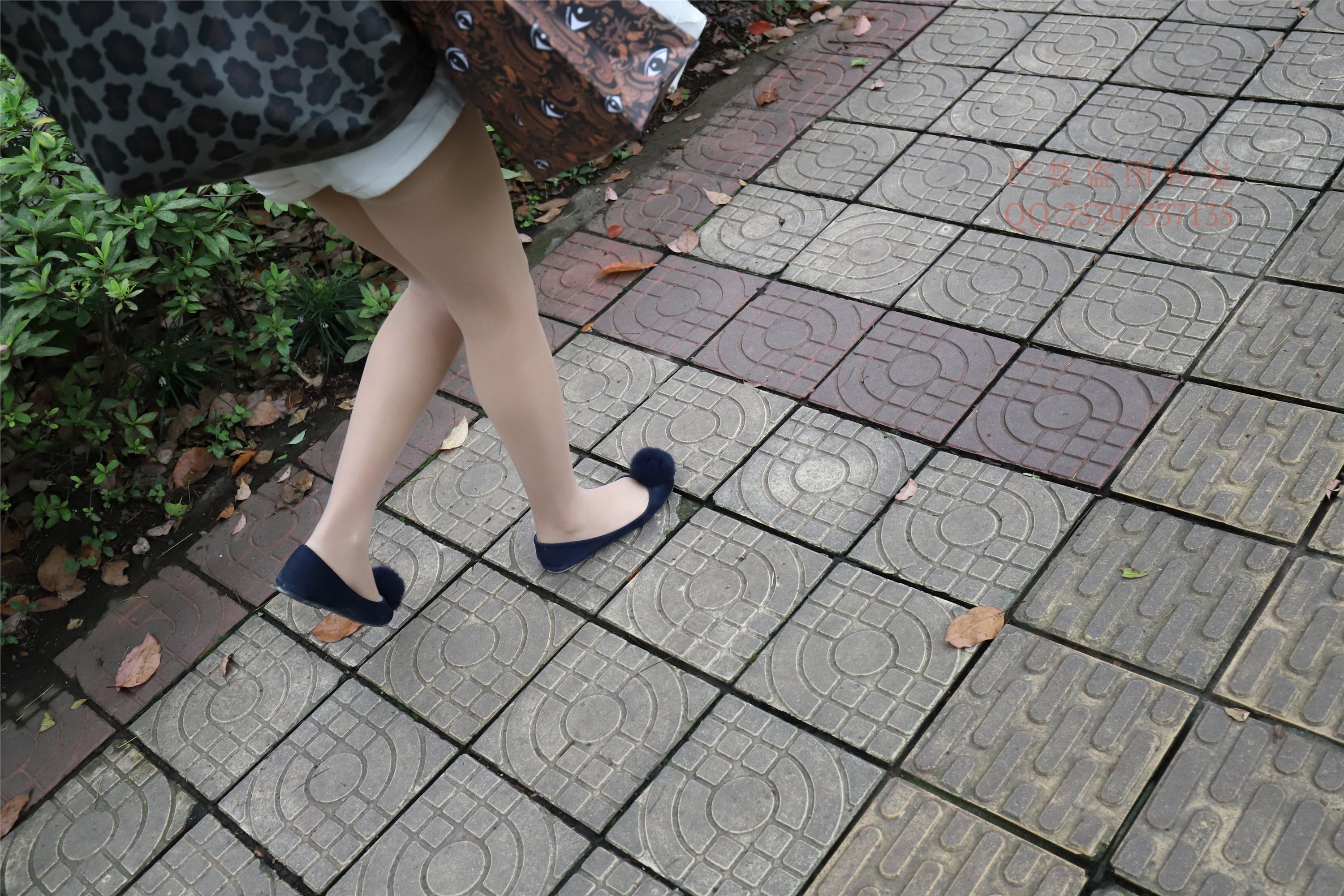 大西瓜套图 2018 7.8月活动模特二平底鞋肉si 船袜2