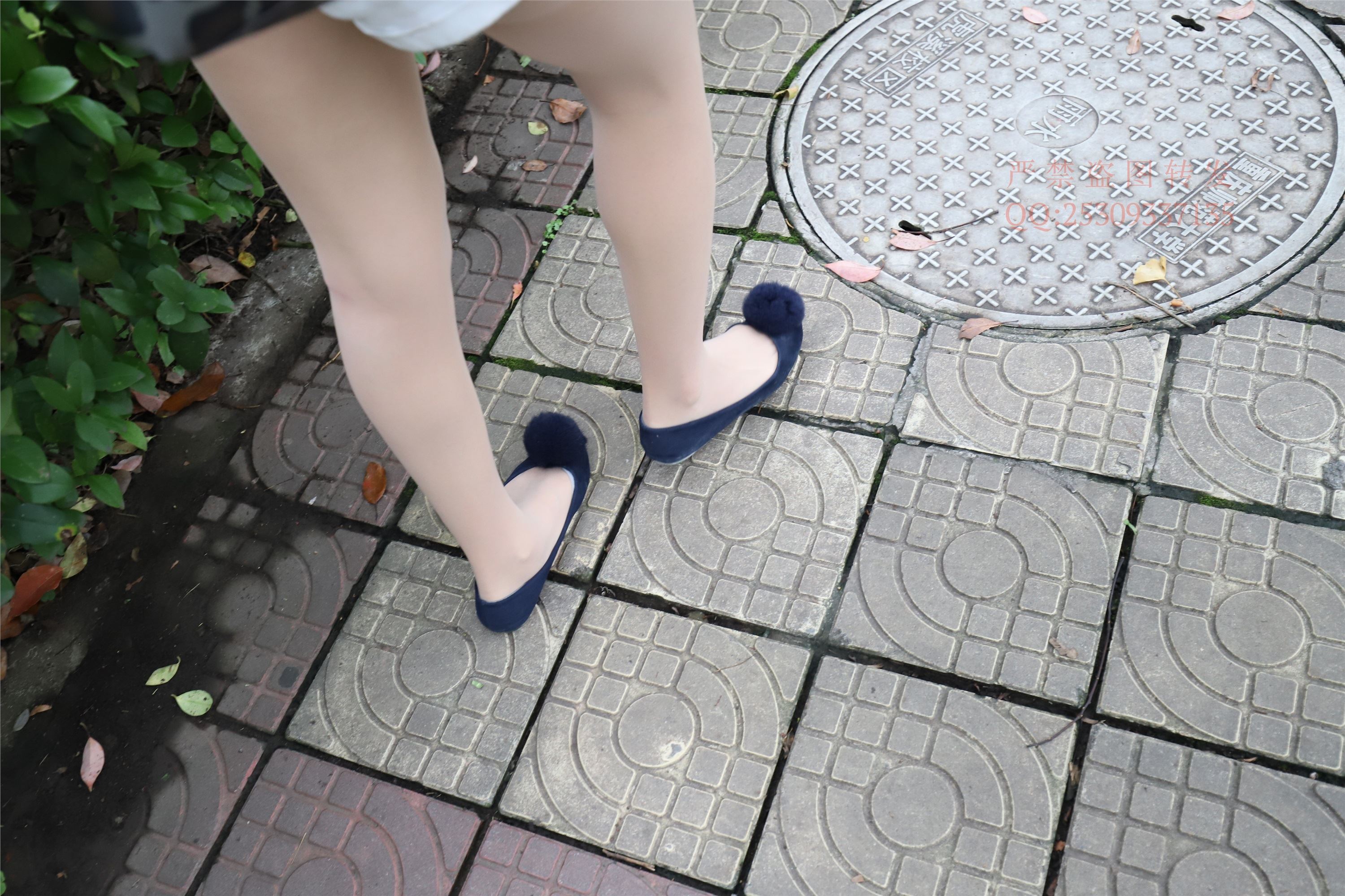 大西瓜套图 2018 7.8月活动模特二平底鞋肉si 船袜2