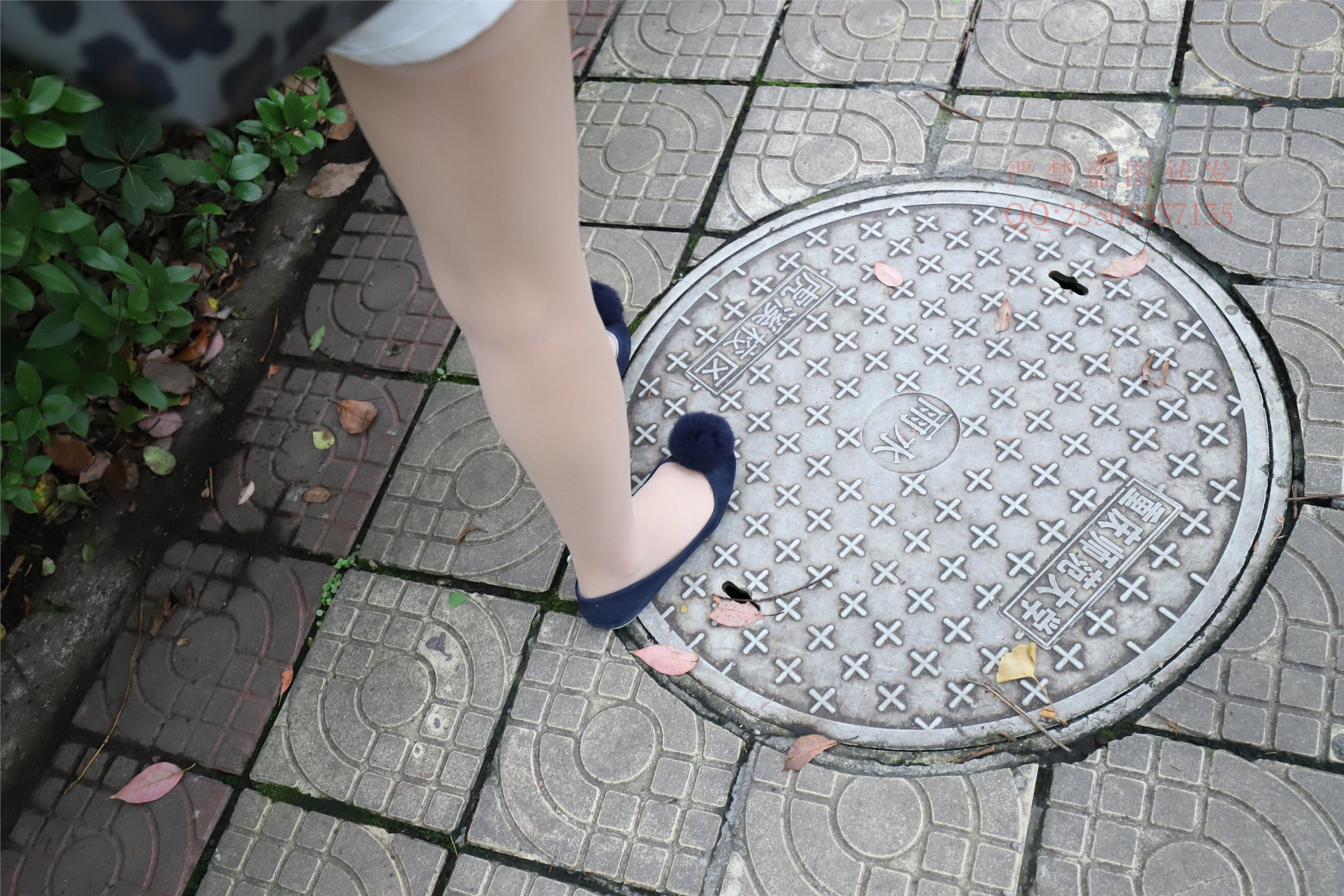 大西瓜套图 2018 7.8月活动模特二平底鞋肉si 船袜2