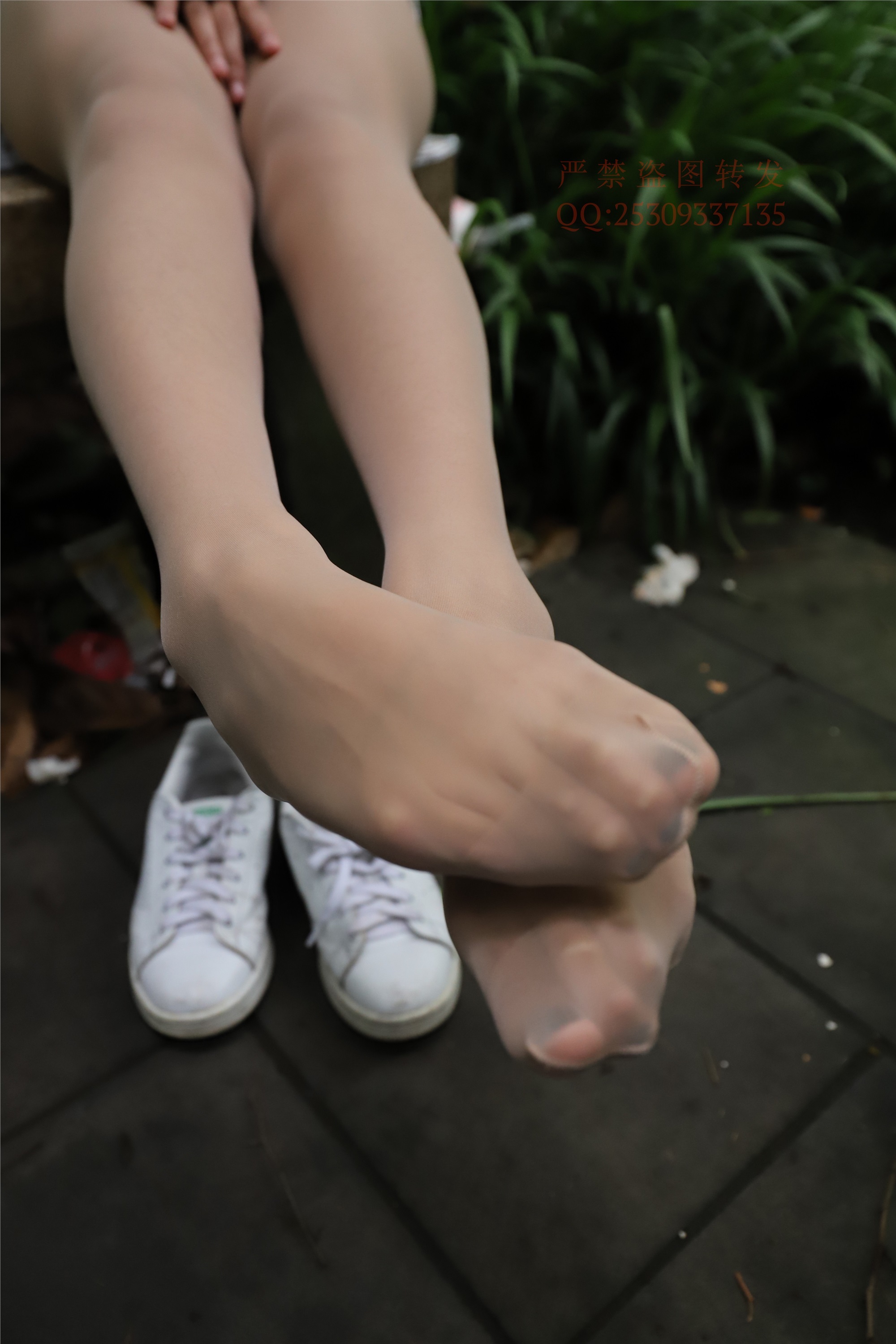 大西瓜套图 2018 7.8月活动模特二平底鞋肉si 船袜2