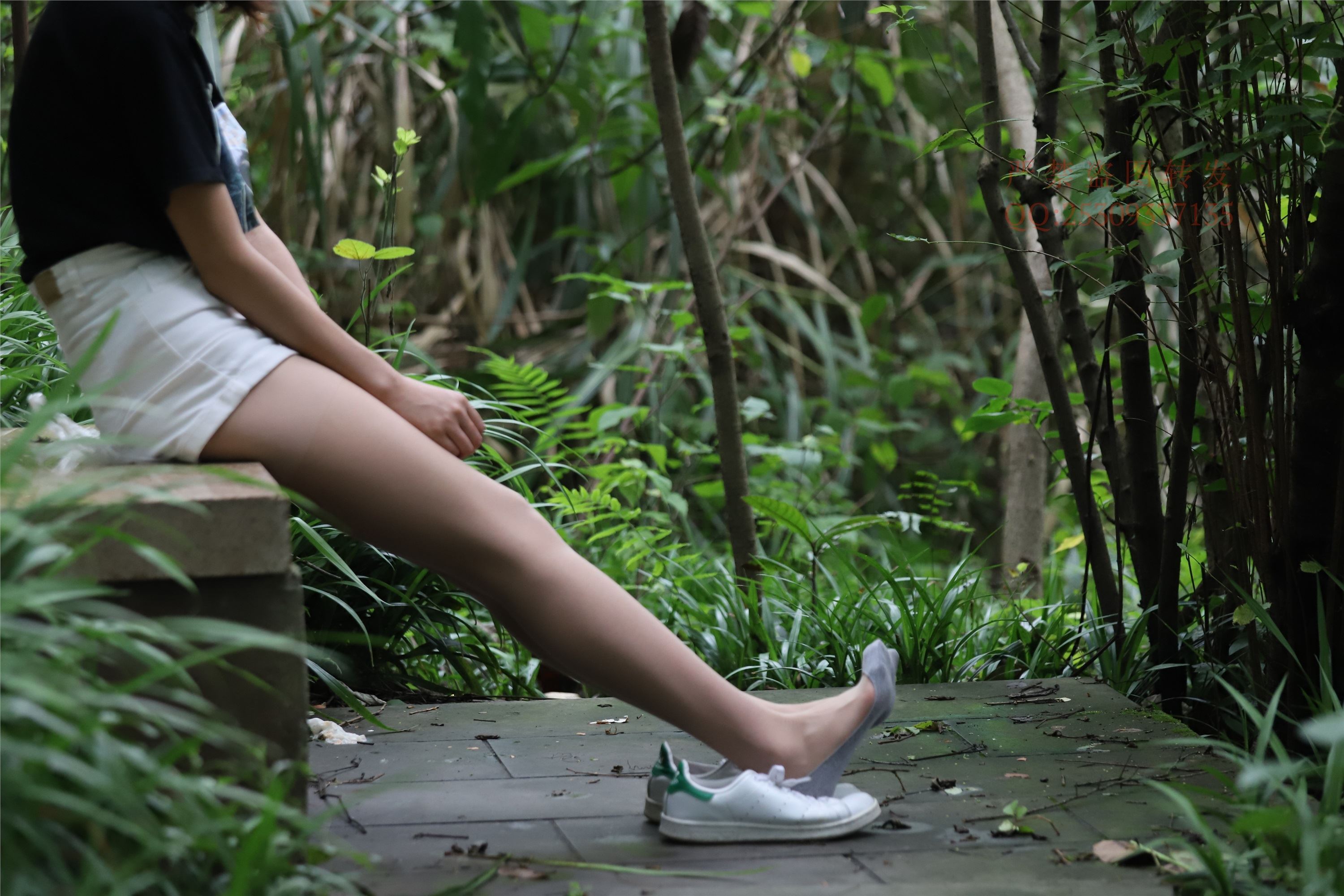 大西瓜套图 2018 7.8月活动模特二平底鞋肉si 船袜2